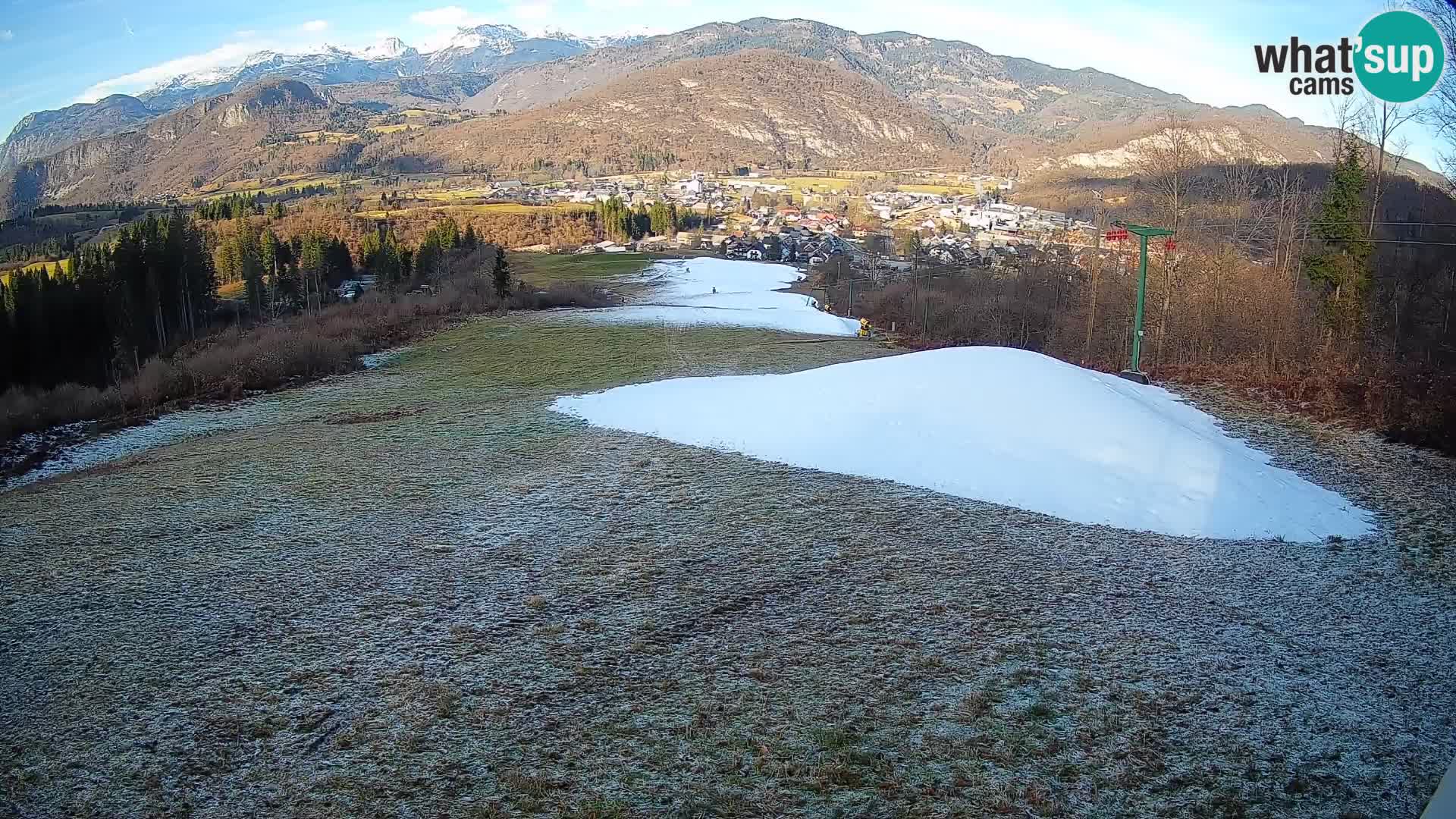 Spletna kamera Bohinjska Bistrica – Pogled v živo s smučišča Kozji Hrbet