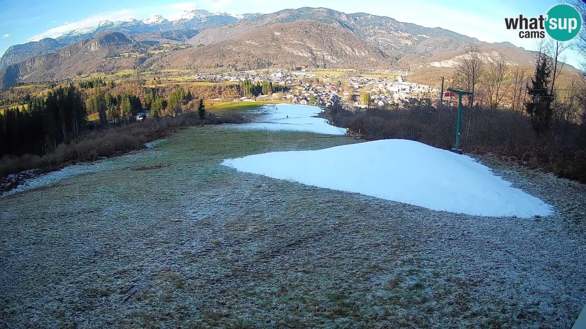 Webcam Bohinjska Bistrica – Live View from Kozji Hrbet Ski Station