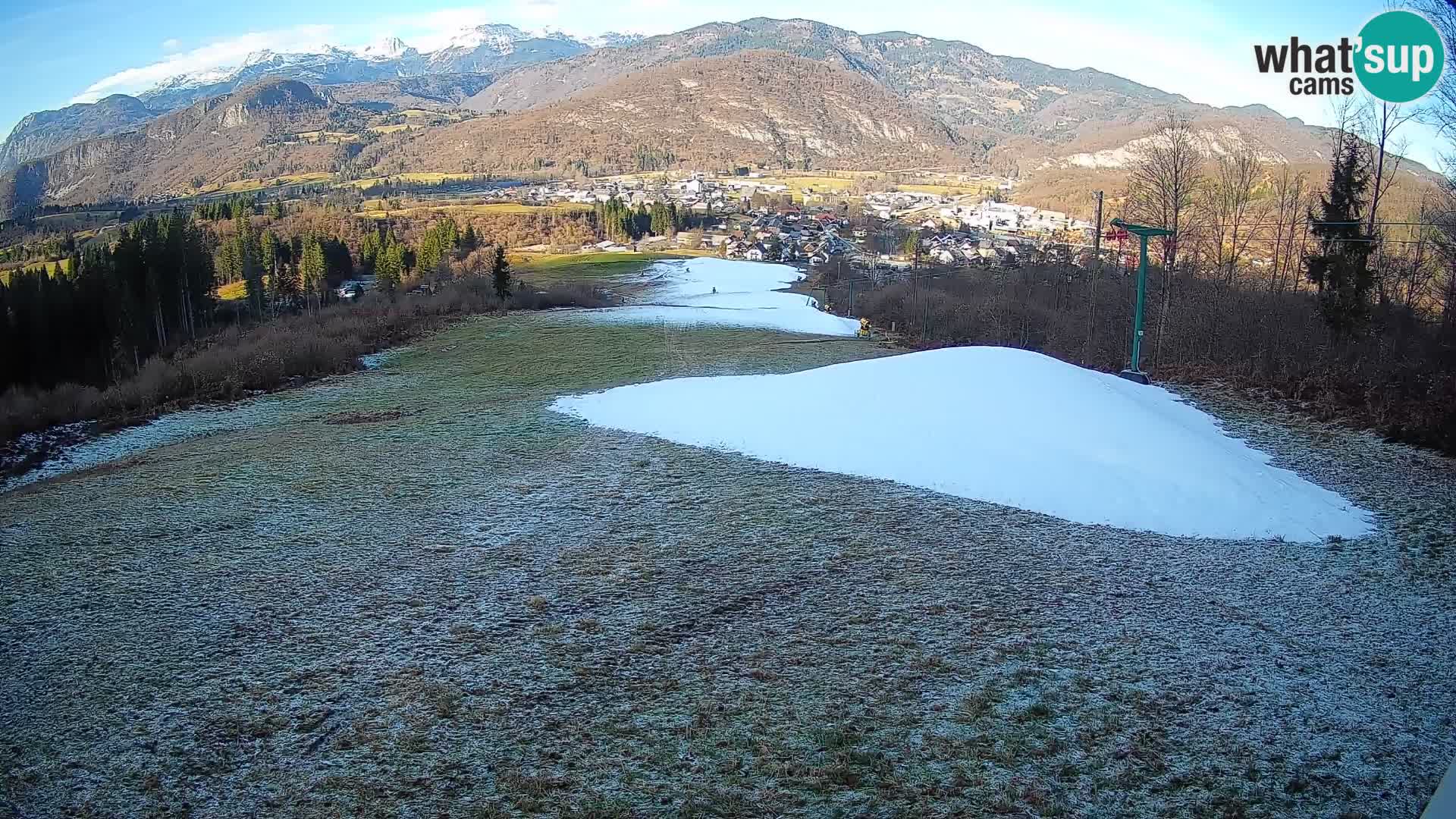 Webcam Bohinjska Bistrica – Live View from Kozji Hrbet Ski Station