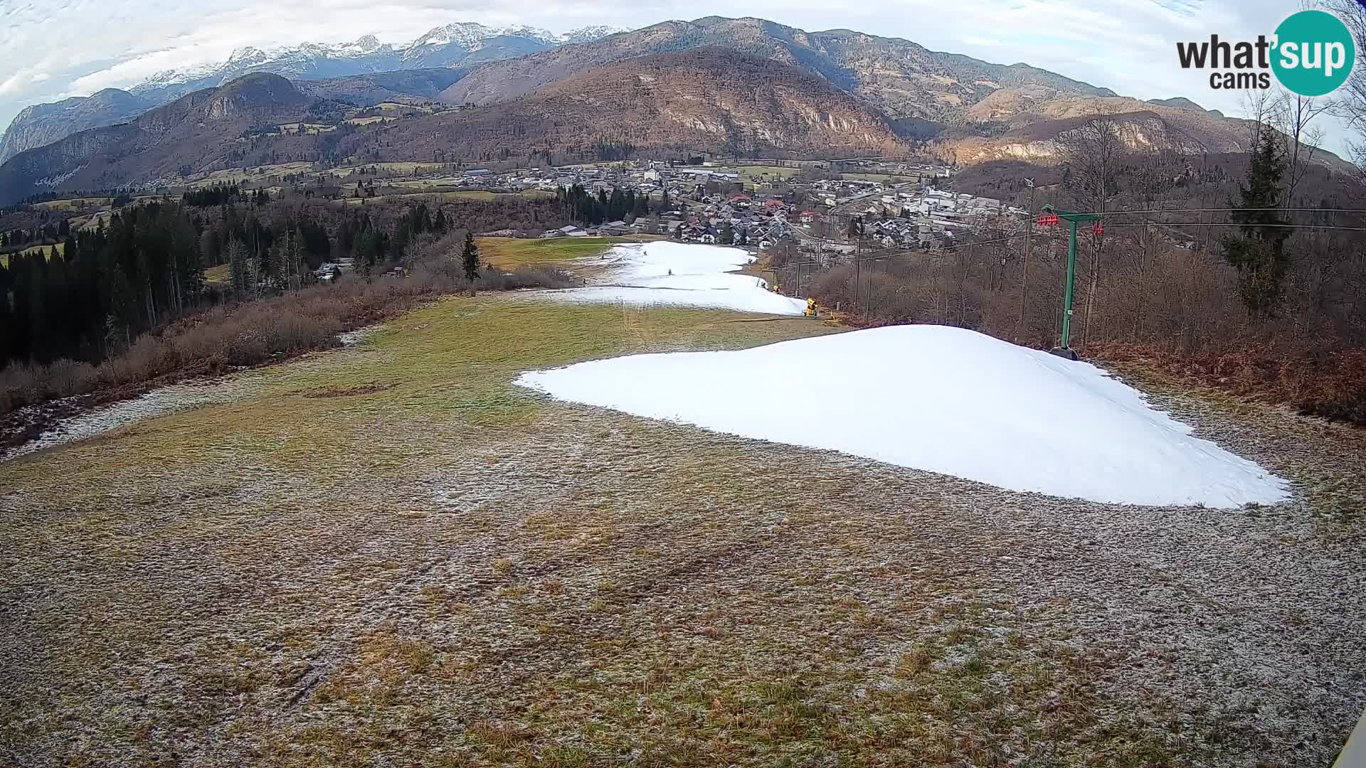 Webcam Bohinjska Bistrica – Vista live dalla stazione sciistica Kozji Hrbet