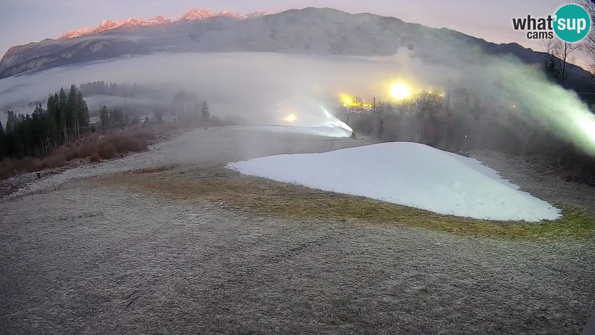 Livekamera Bohinjska Bistrica – Liveblick von der Skistation Kozji Hrbet