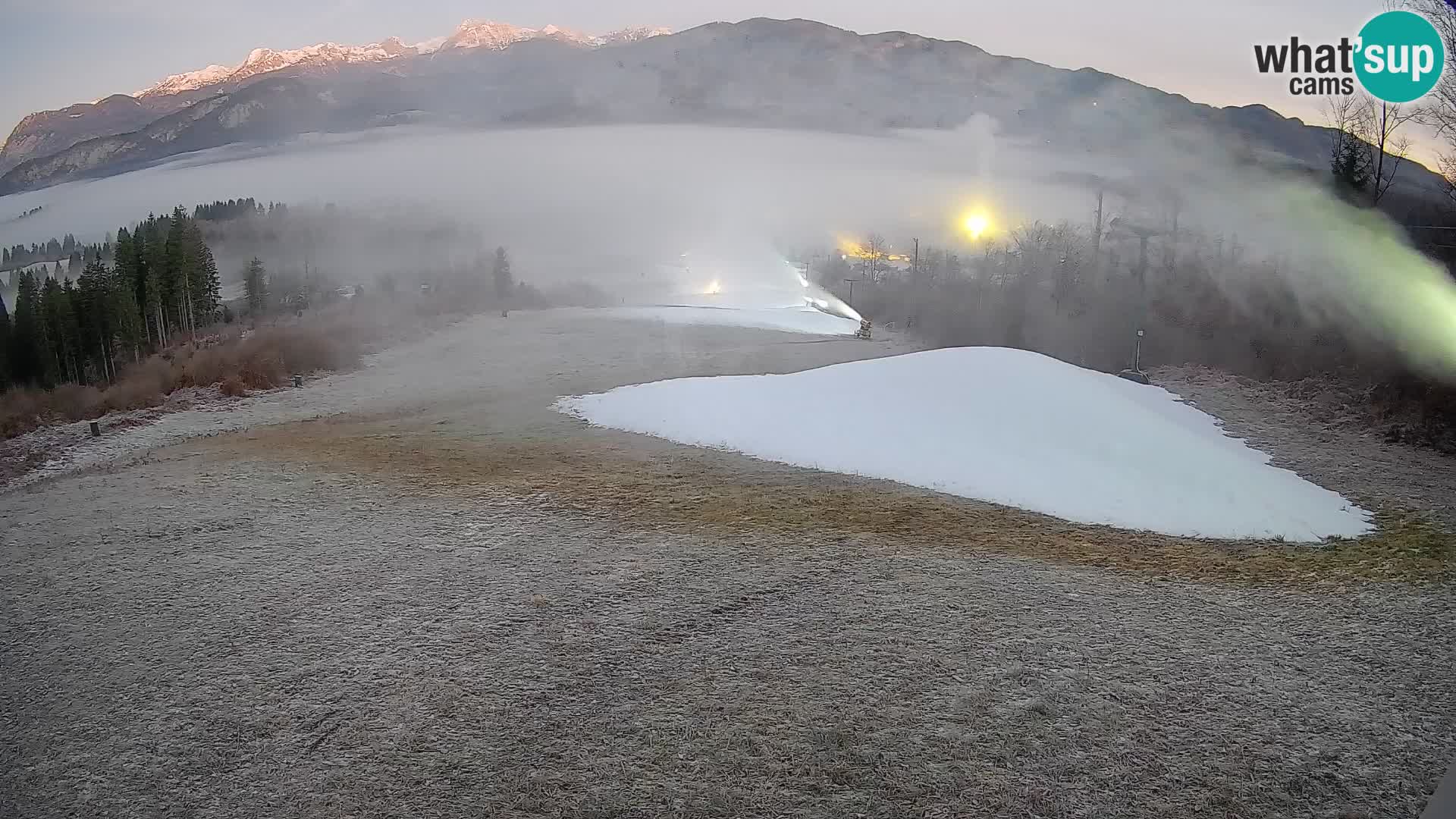 Webcam Bohinjska Bistrica – Live View from Kozji Hrbet Ski Station