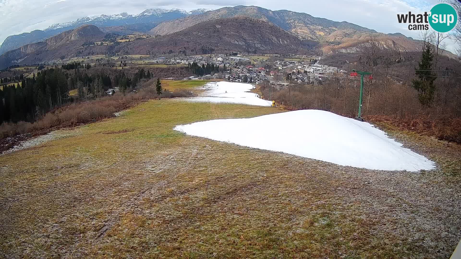 Webcam Bohinjska Bistrica – Vista live dalla stazione sciistica Kozji Hrbet