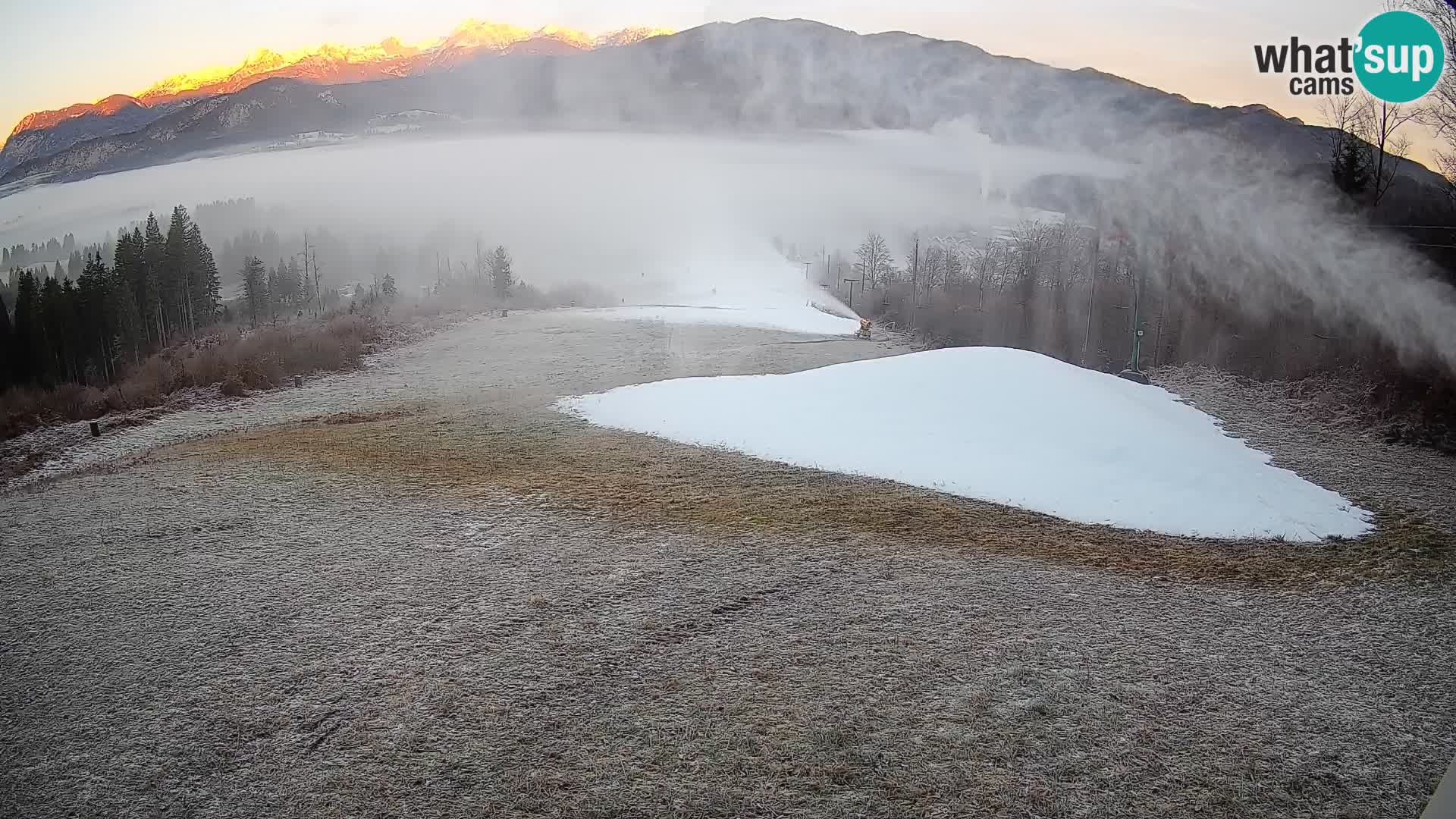 Livekamera Bohinjska Bistrica – Liveblick von der Skistation Kozji Hrbet