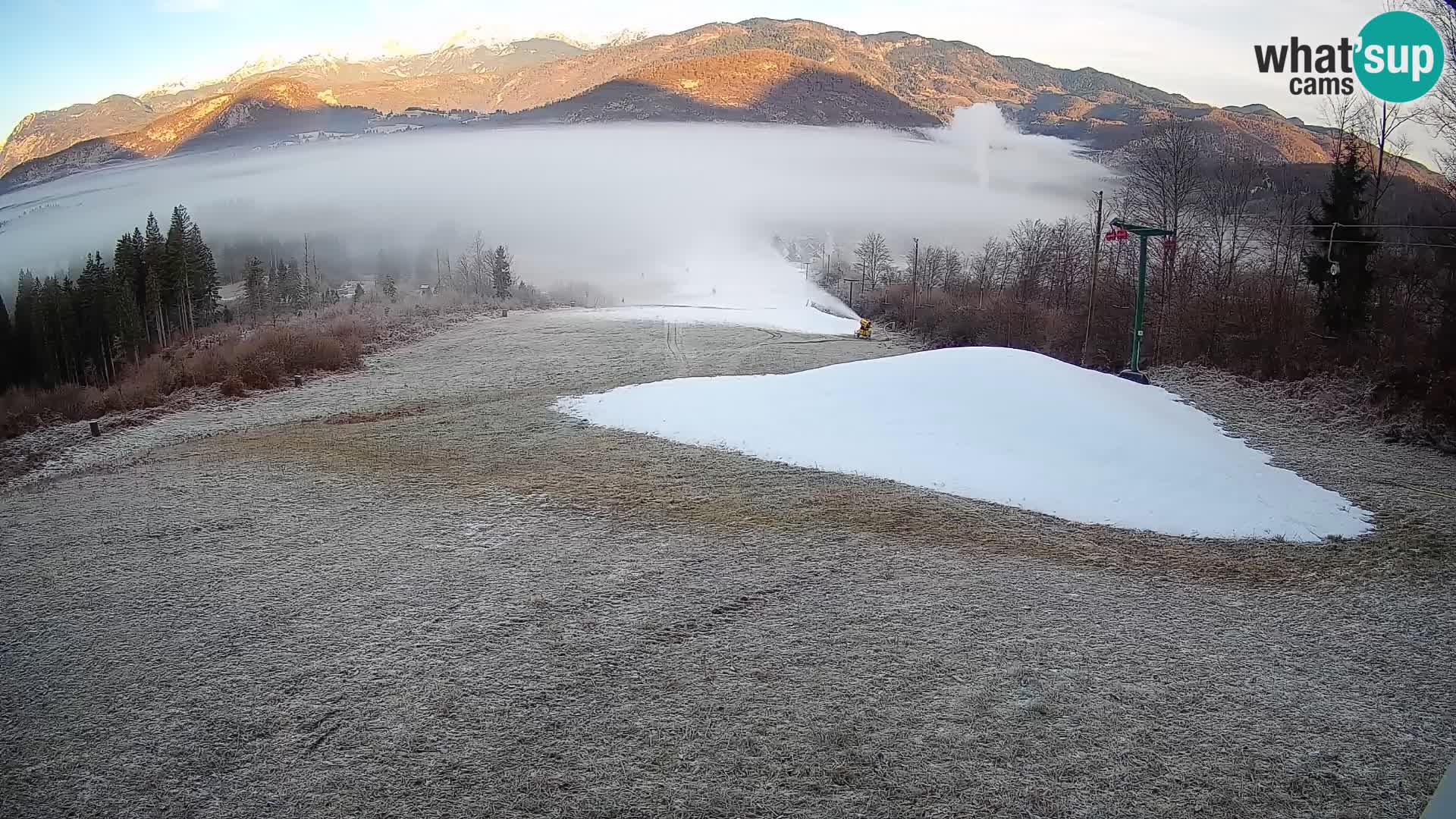 Webcam Bohinjska Bistrica – Vista live dalla stazione sciistica Kozji Hrbet