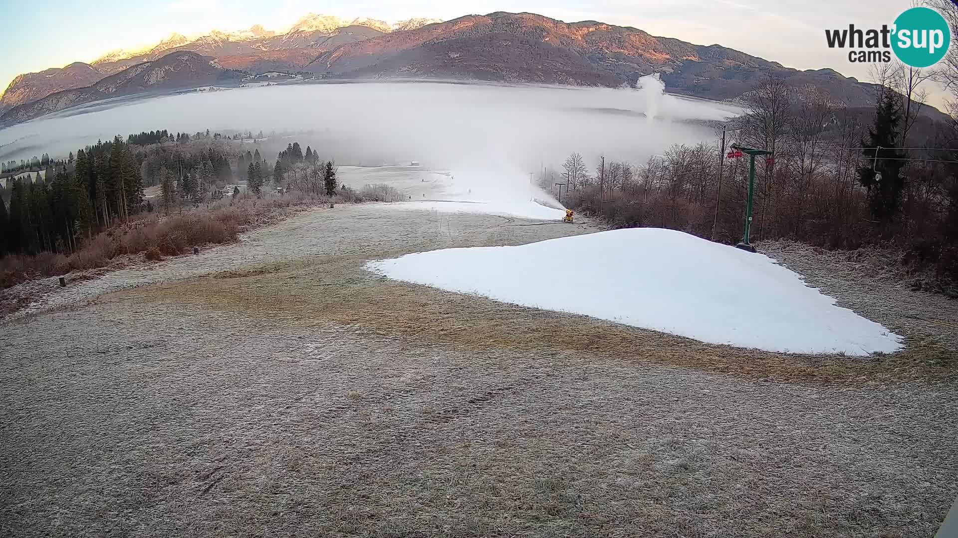 Webcam Bohinjska Bistrica – Vista live dalla stazione sciistica Kozji Hrbet