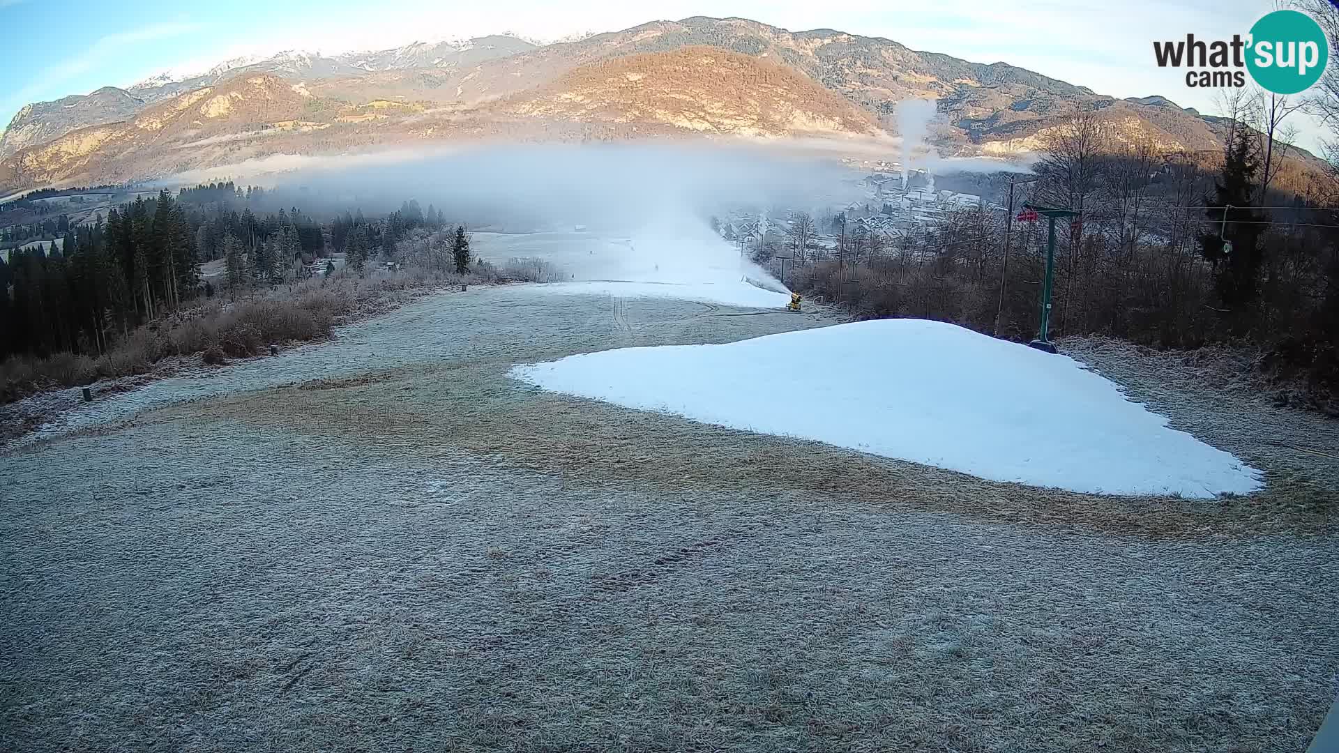 Livekamera Bohinjska Bistrica – Liveblick von der Skistation Kozji Hrbet
