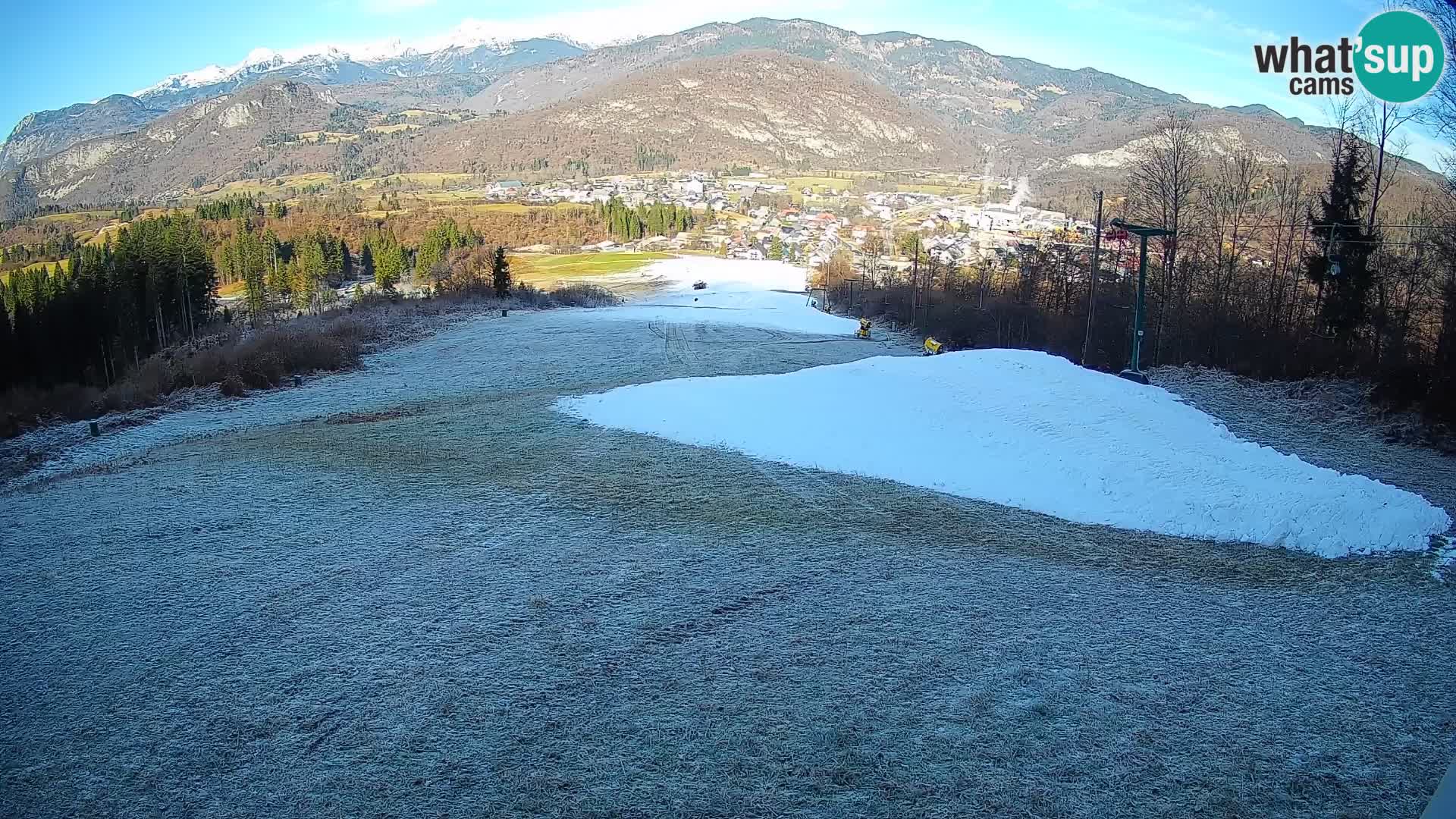 Webcam Bohinjska Bistrica – Vista live dalla stazione sciistica Kozji Hrbet