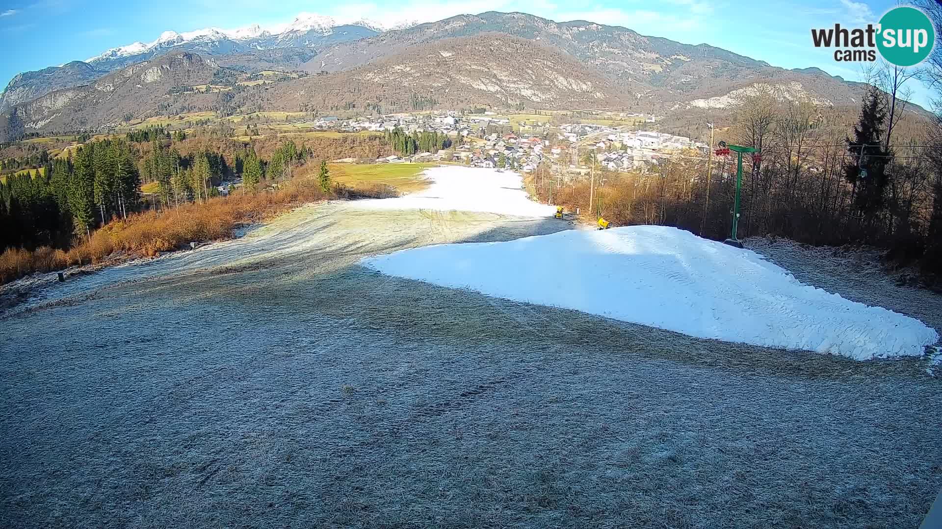 Webcam Bohinjska Bistrica – Live View from Kozji Hrbet Ski Station