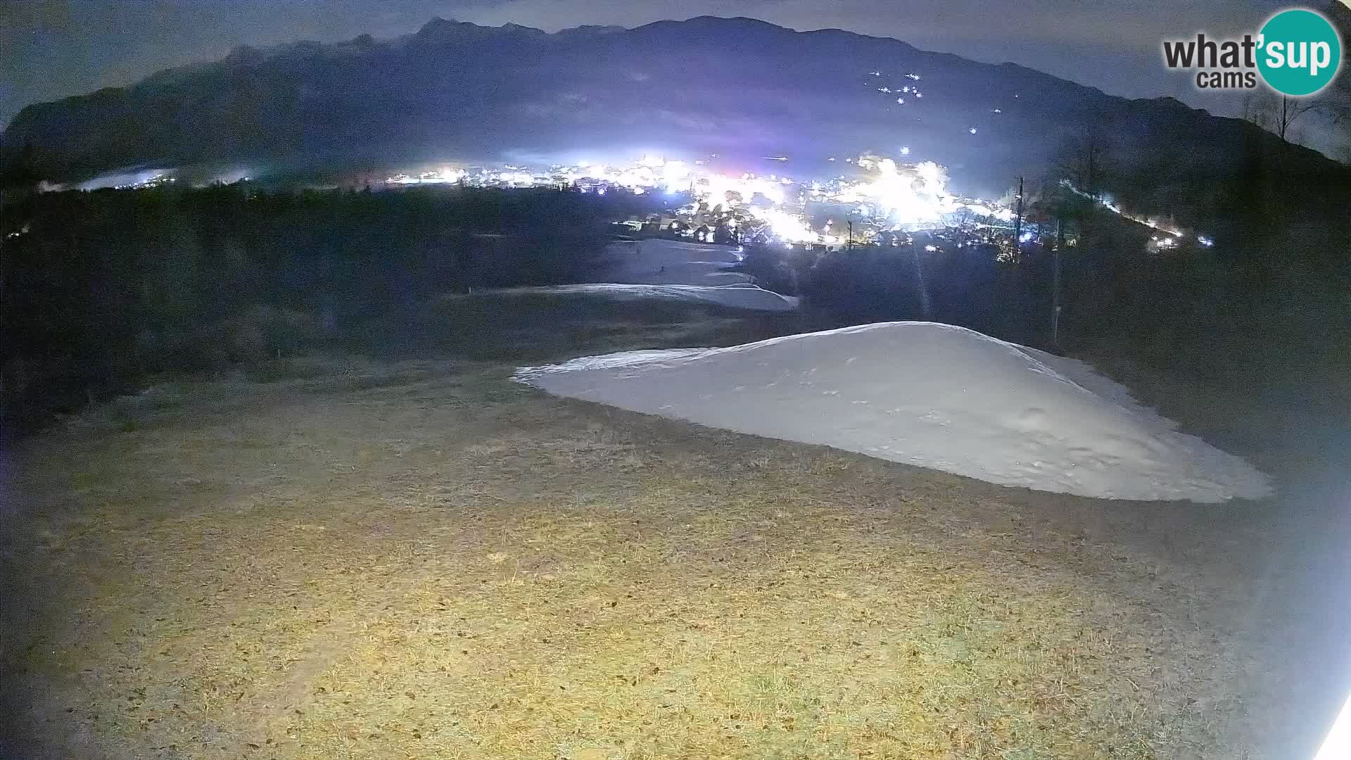 Kamera uživo Bohinjska Bistrica – Pogled u stvarnom vremenu sa skijališta Kozji Hrbet