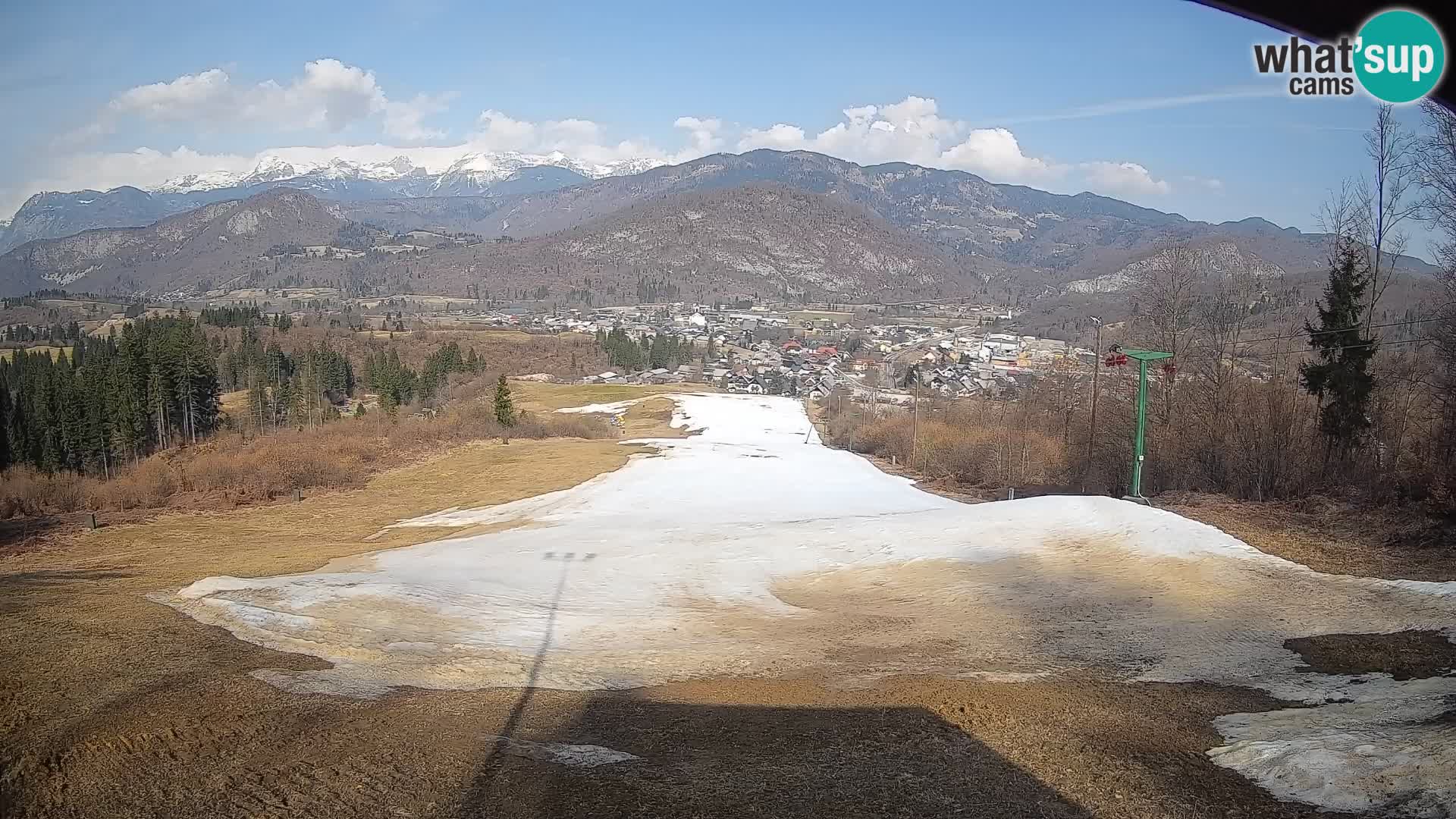 Cámara en vivo Bohinjska Bistrica – Vista en directo desde la estación de esquí Kozji Hrbet