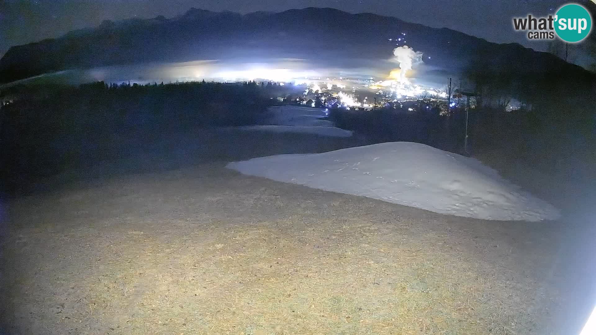 Kamera uživo Bohinjska Bistrica – Pogled u stvarnom vremenu sa skijališta Kozji Hrbet