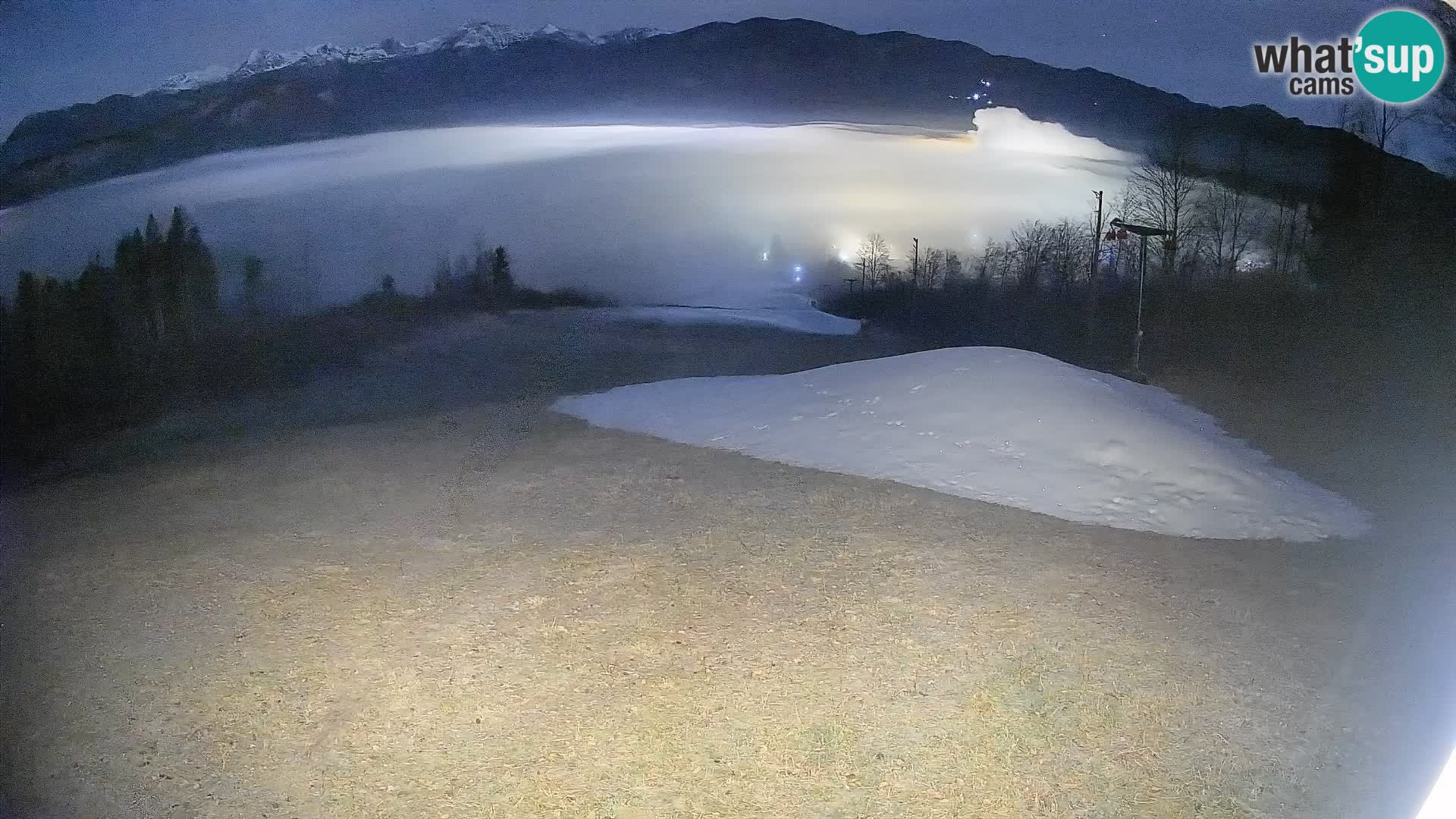 Spletna kamera Bohinjska Bistrica – Pogled v živo s smučišča Kozji Hrbet