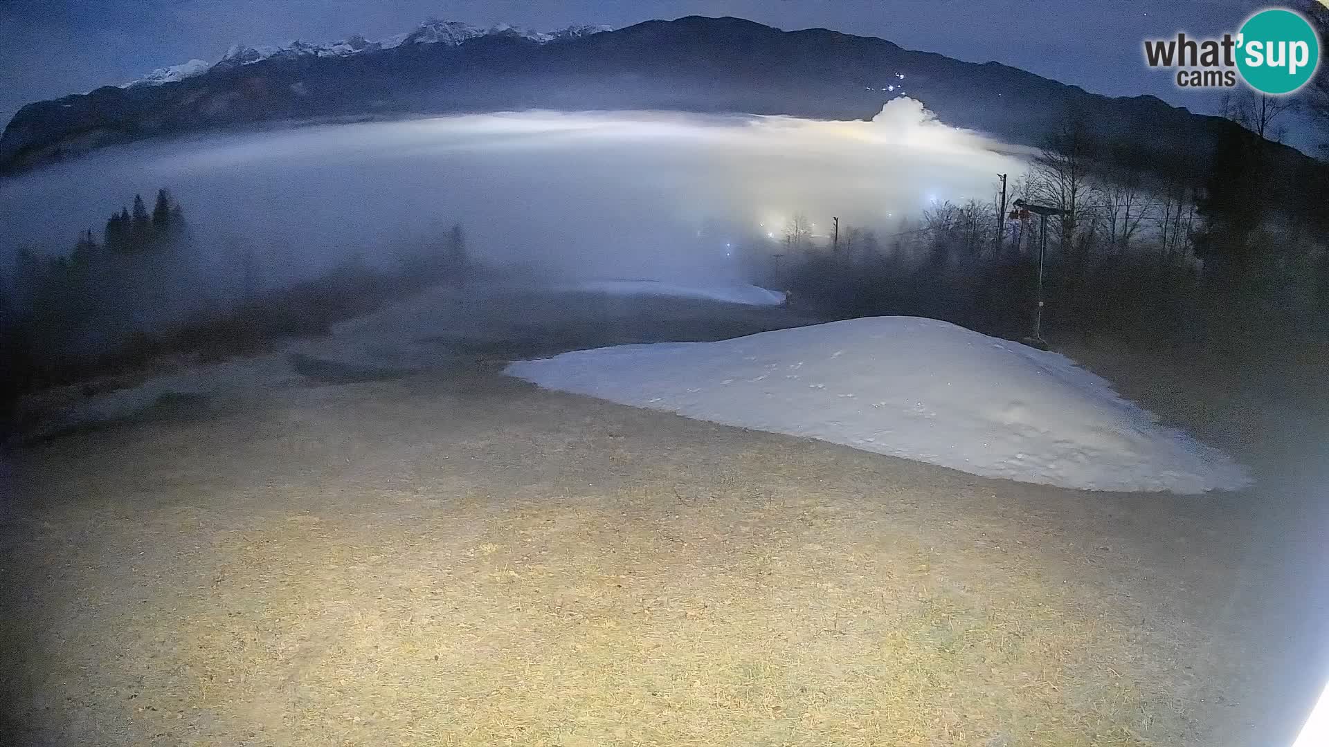 Spletna kamera Bohinjska Bistrica – Pogled v živo s smučišča Kozji Hrbet