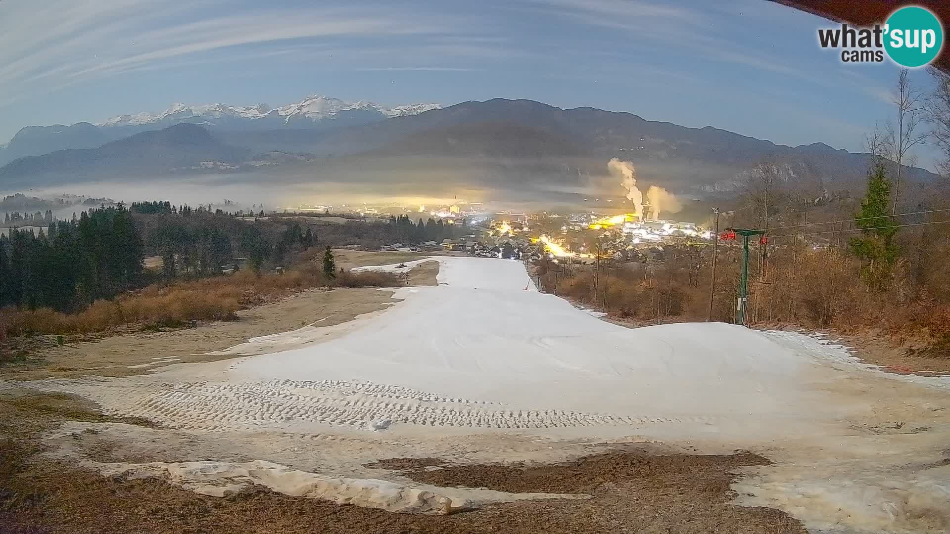 Livekamera Bohinjska Bistrica – Liveblick von der Skistation Kozji Hrbet