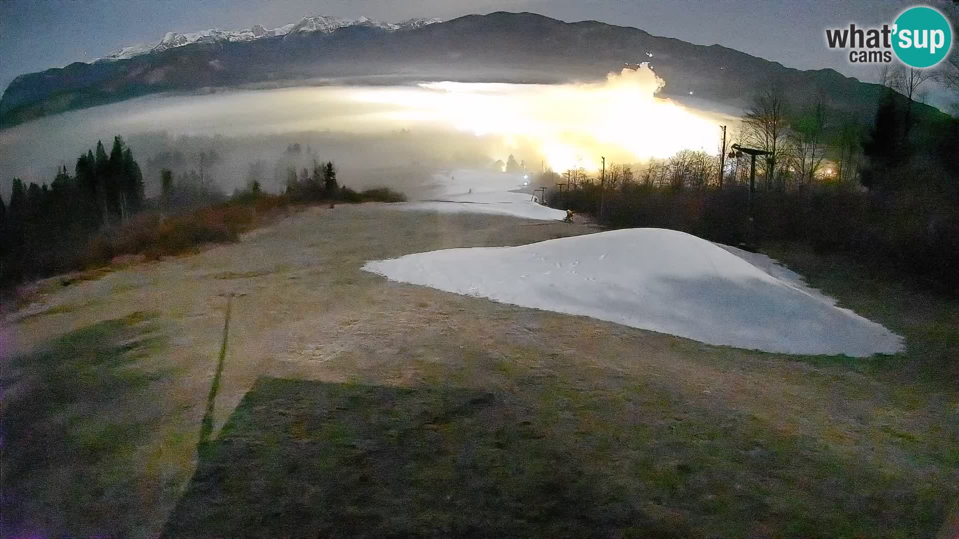 Webcam Bohinjska Bistrica – Live View from Kozji Hrbet Ski Station