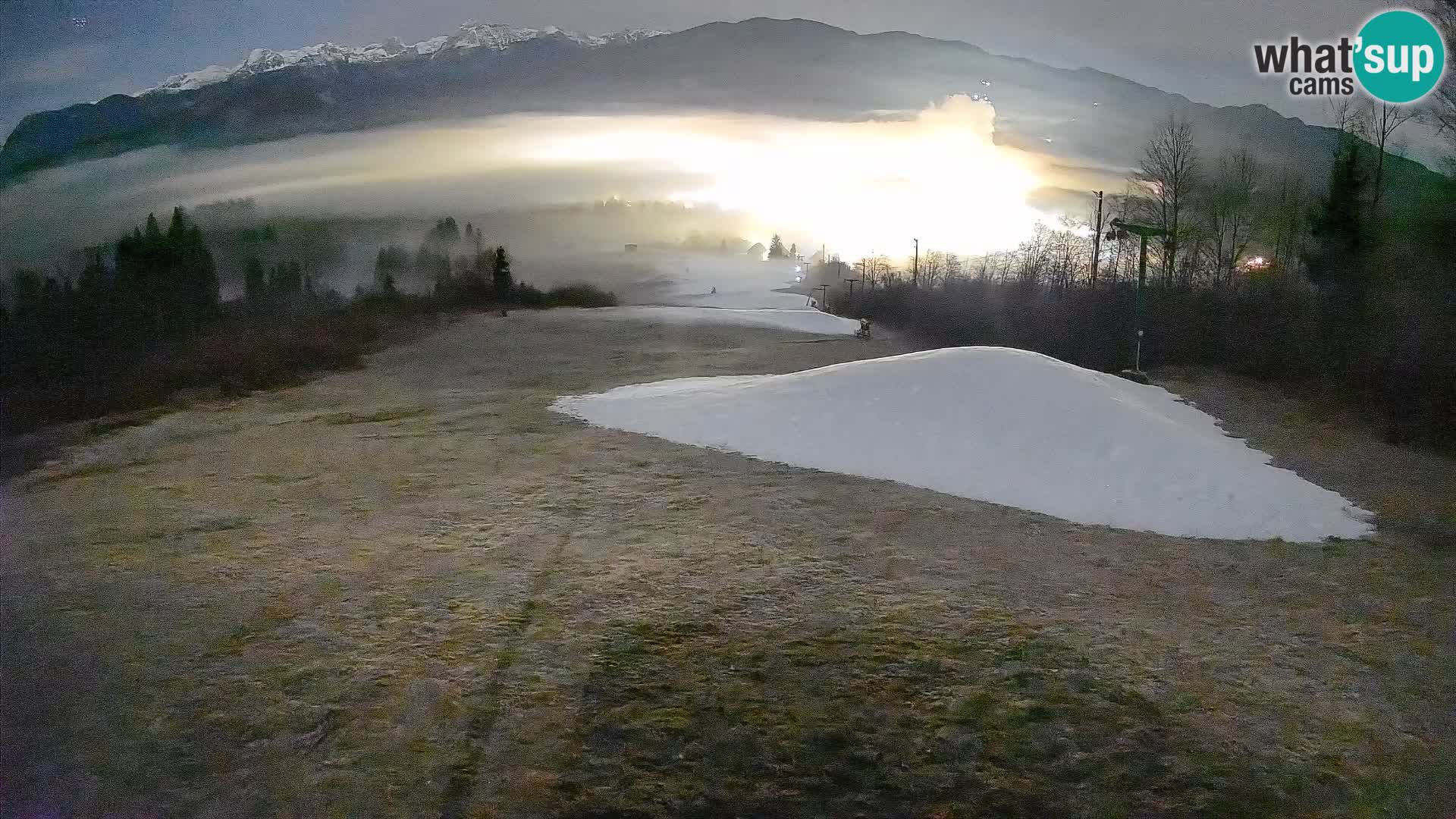 Webcam Bohinjska Bistrica – Vue en direct depuis la station de ski Kozji Hrbet