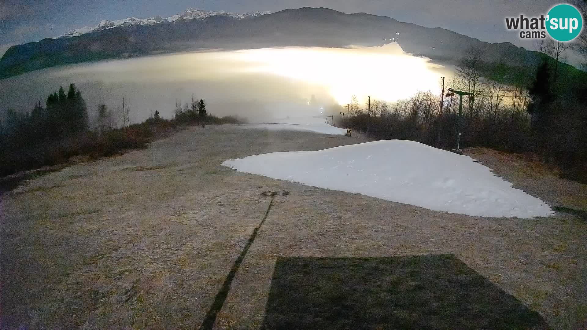 Webcam Bohinjska Bistrica – Live View from Kozji Hrbet Ski Station