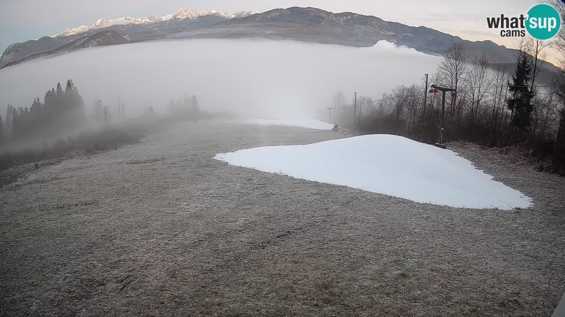 Webcam Bohinjska Bistrica – Live View from Kozji Hrbet Ski Station