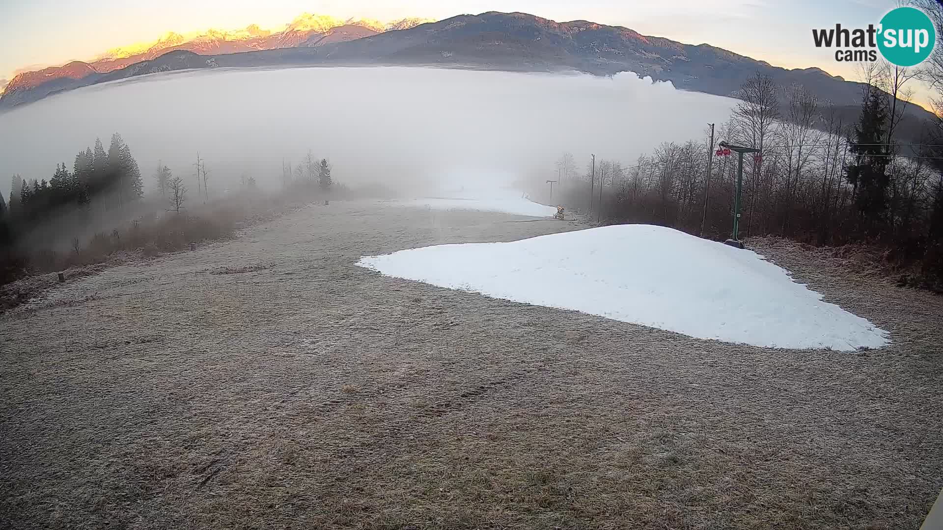 Webcam Bohinjska Bistrica – Vue en direct depuis la station de ski Kozji Hrbet