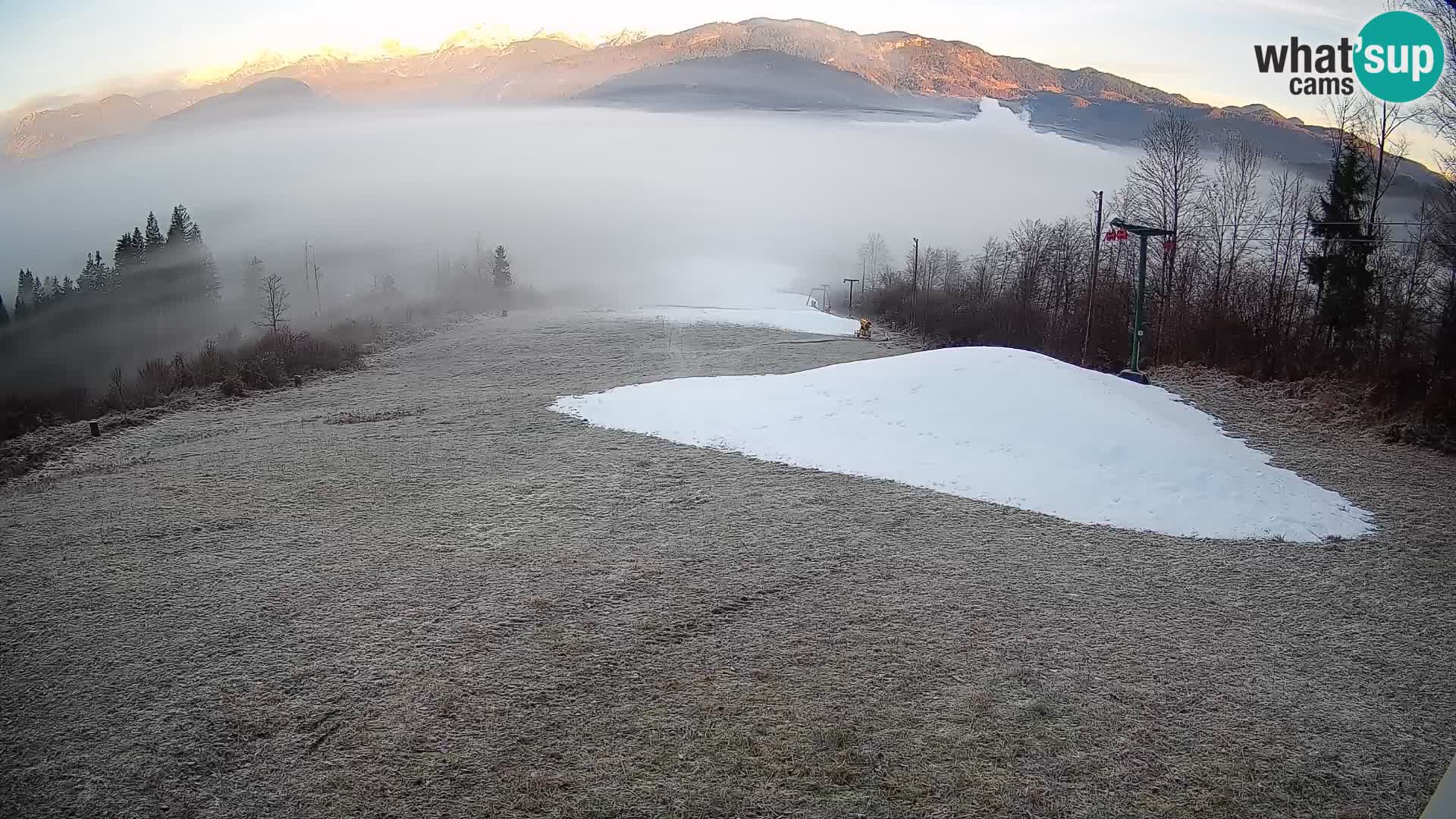 Webcam Bohinjska Bistrica – Live View from Kozji Hrbet Ski Station