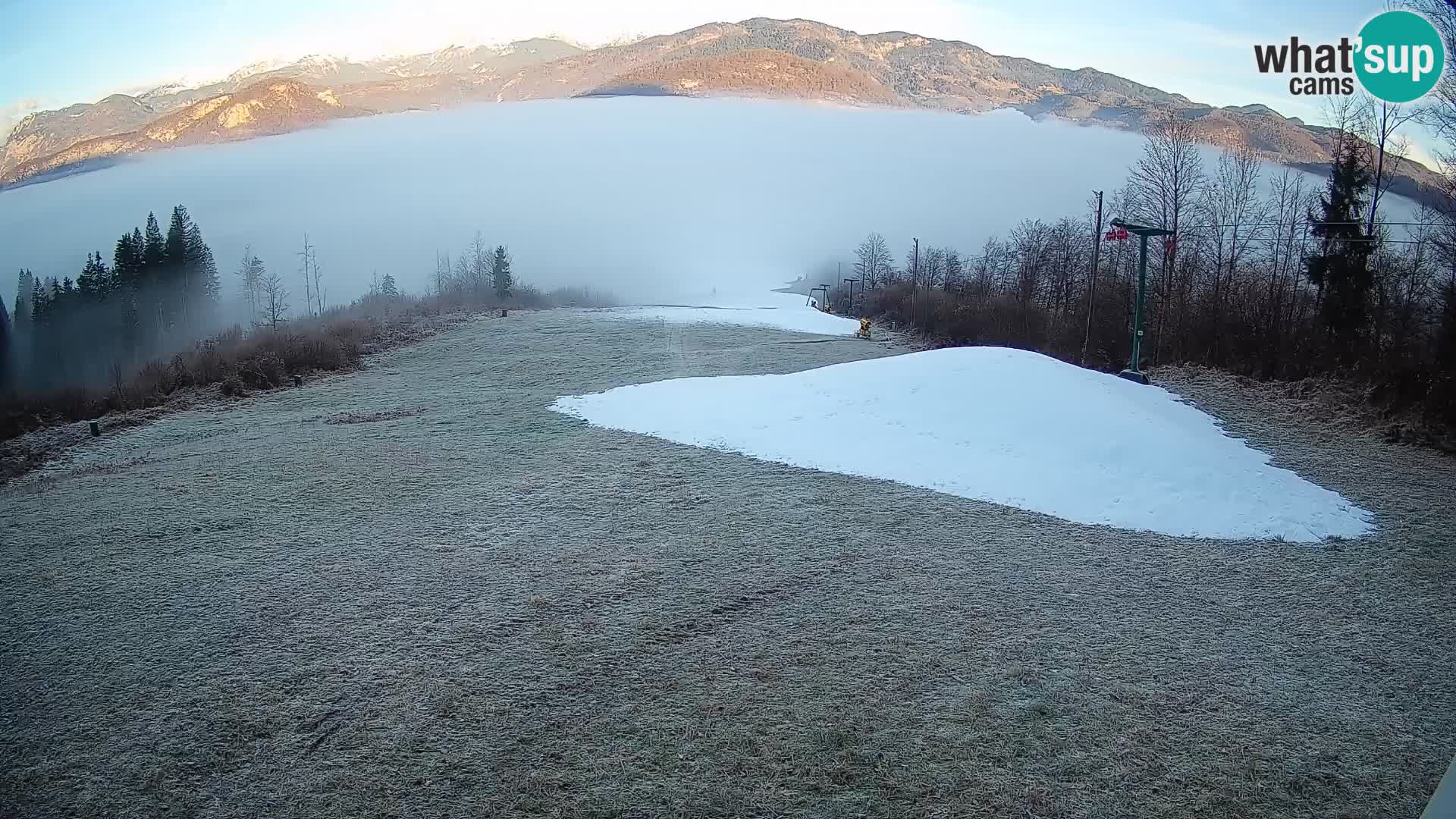 Webcam Bohinjska Bistrica – Live View from Kozji Hrbet Ski Station