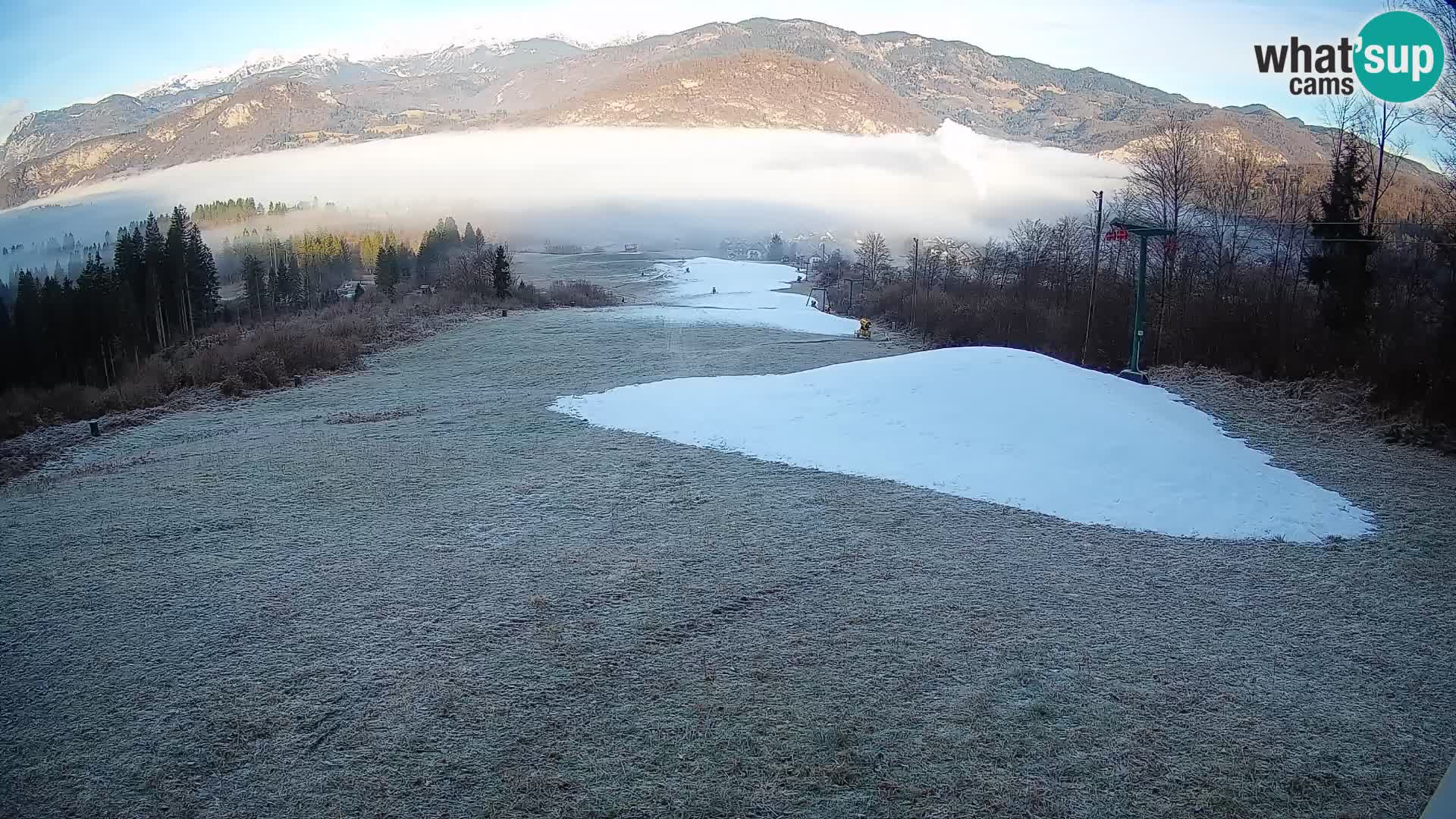 Webcam Bohinjska Bistrica – Live View from Kozji Hrbet Ski Station