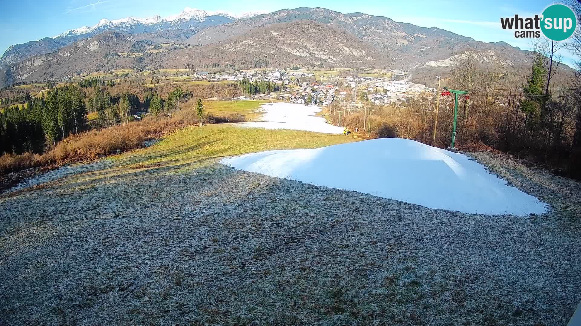 Webcam Bohinjska Bistrica – Live View from Kozji Hrbet Ski Station
