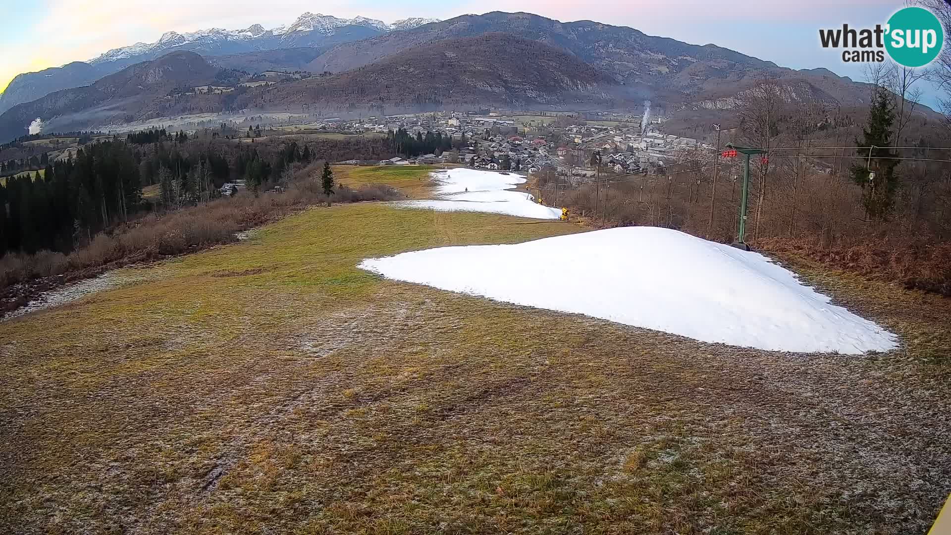 Webcam Bohinjska Bistrica – Live View from Kozji Hrbet Ski Station