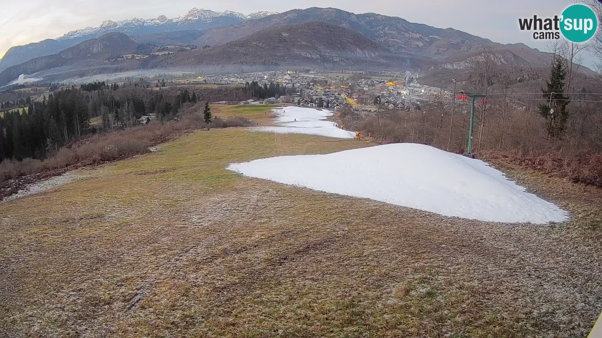 Webcam Bohinjska Bistrica – Live View from Kozji Hrbet Ski Station