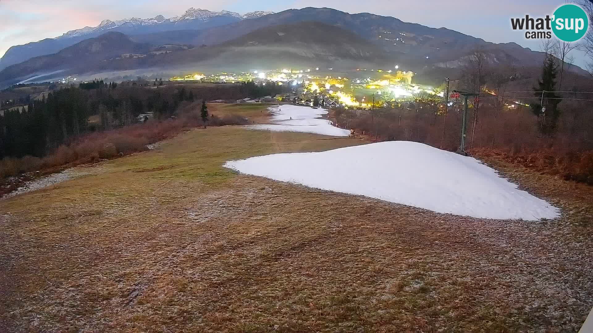 Webcam Bohinjska Bistrica – Live View from Kozji Hrbet Ski Station