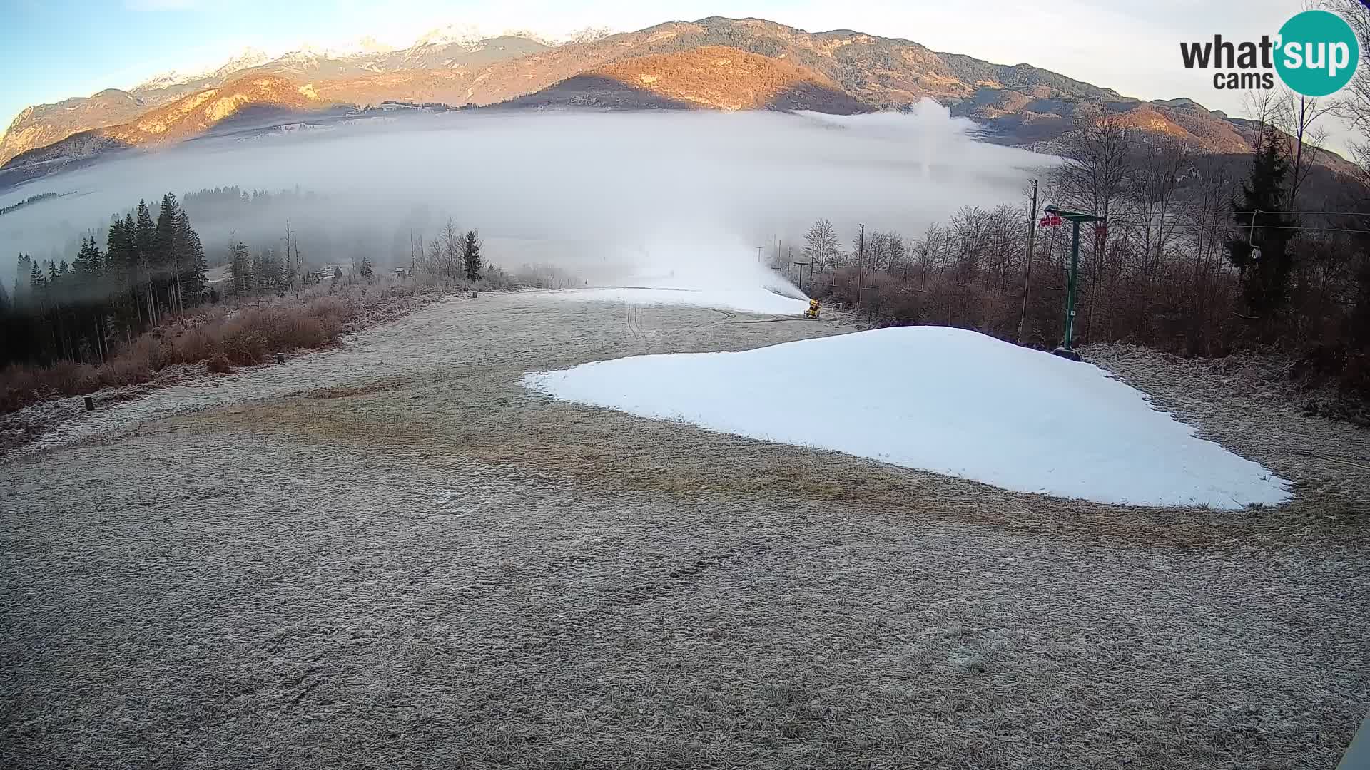 Webcam Bohinjska Bistrica – Live View from Kozji Hrbet Ski Station