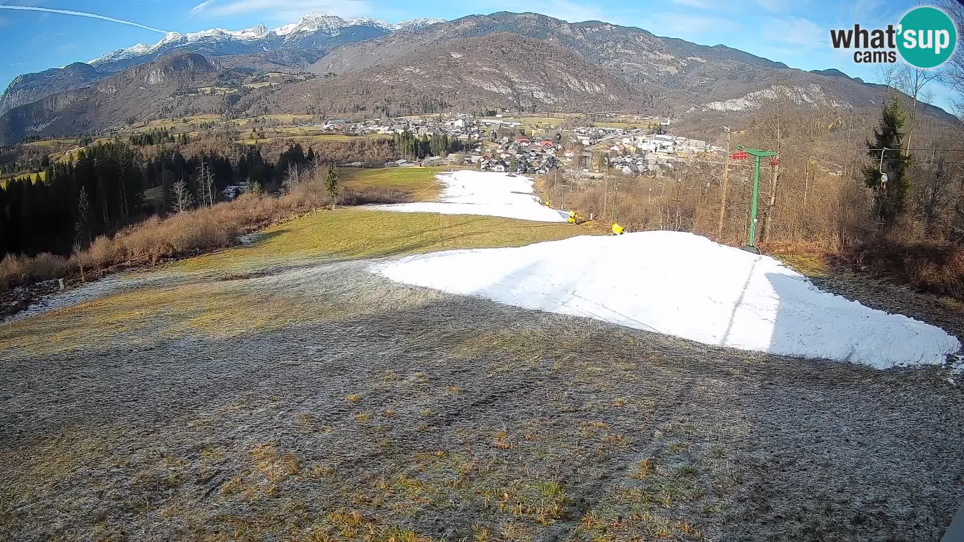 Cámara en vivo Bohinjska Bistrica – Vista en directo desde la estación de esquí Kozji Hrbet