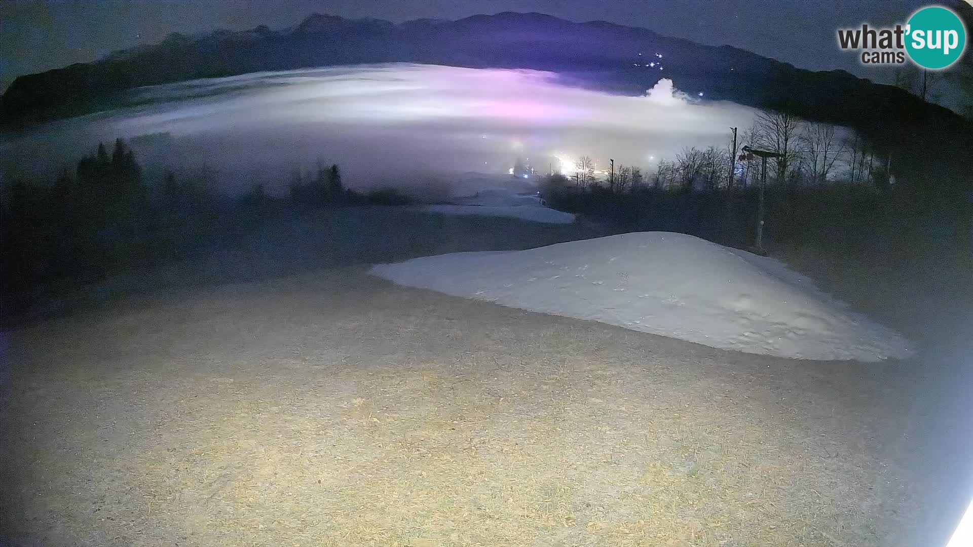 Spletna kamera Bohinjska Bistrica – Pogled v živo s smučišča Kozji Hrbet