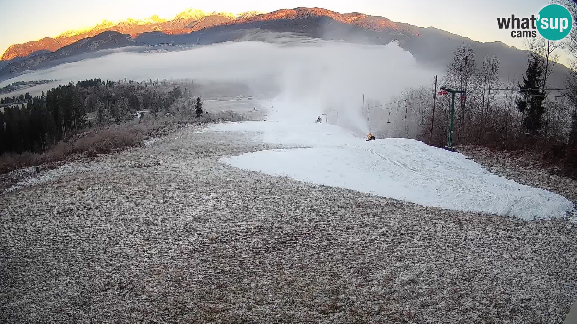 Livekamera Bohinjska Bistrica – Liveblick von der Skistation Kozji Hrbet