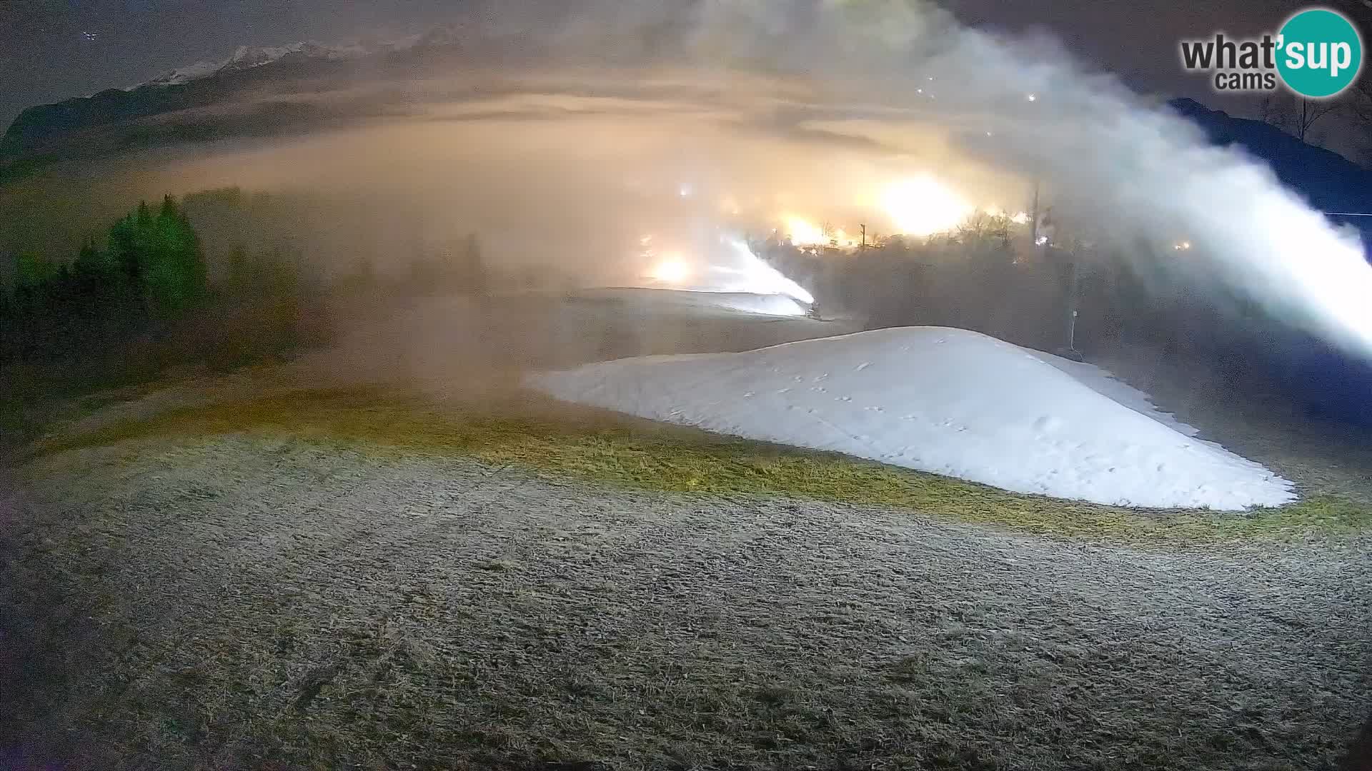 Webcam Bohinjska Bistrica – Live View from Kozji Hrbet Ski Station