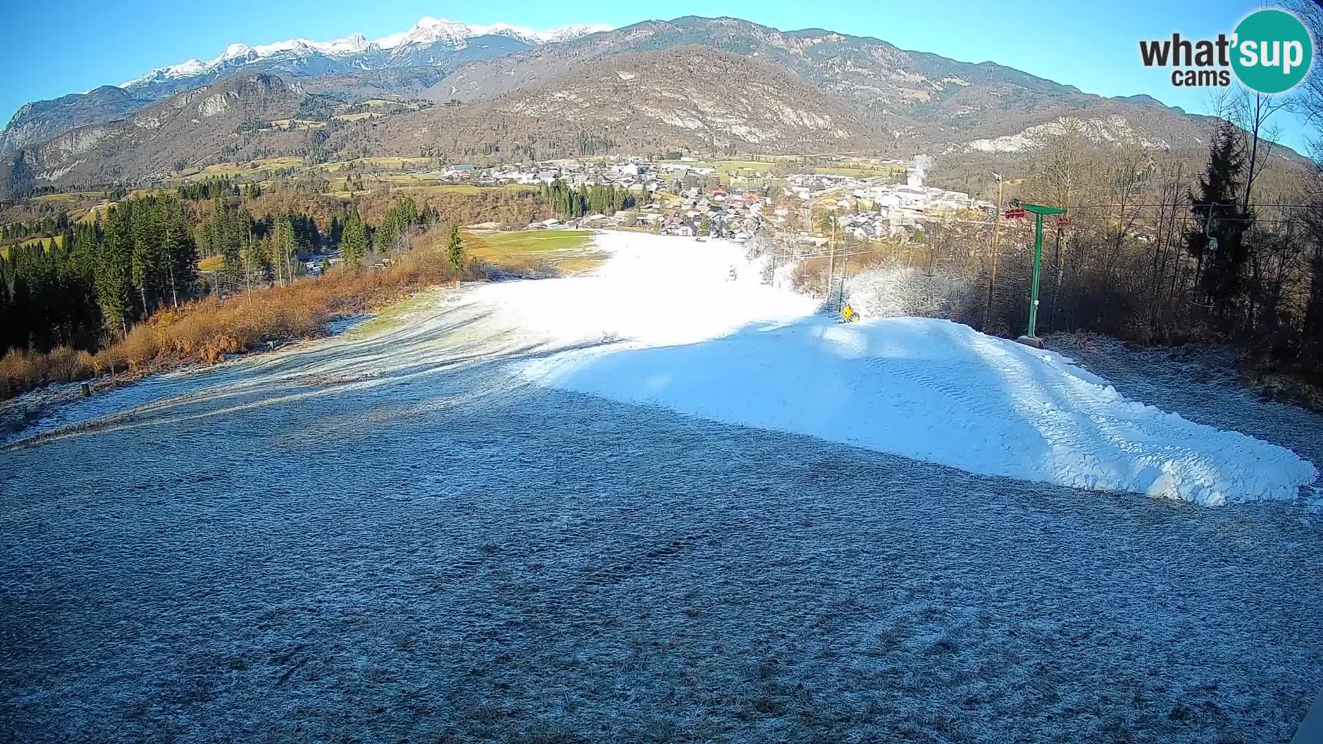 Webcam Bohinjska Bistrica – Live View from Kozji Hrbet Ski Station