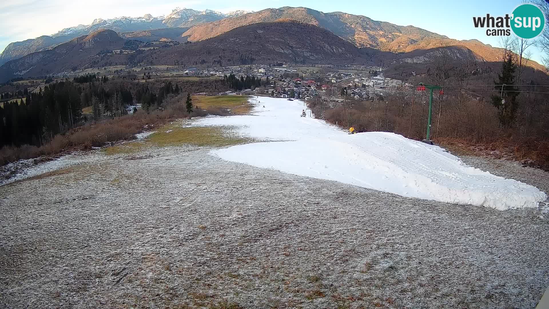 Webcam Bohinjska Bistrica – Vista live dalla stazione sciistica Kozji Hrbet