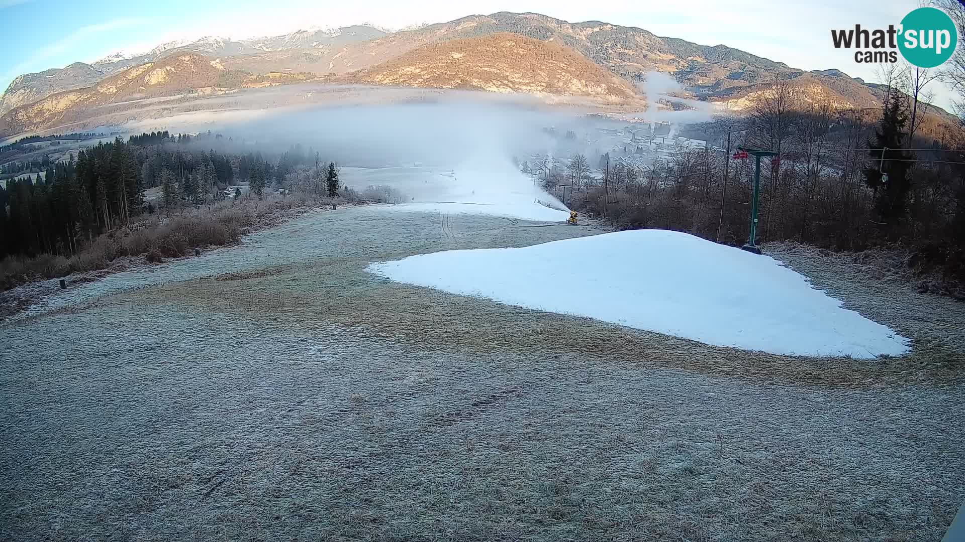 Cámara en vivo Bohinjska Bistrica – Vista en directo desde la estación de esquí Kozji Hrbet