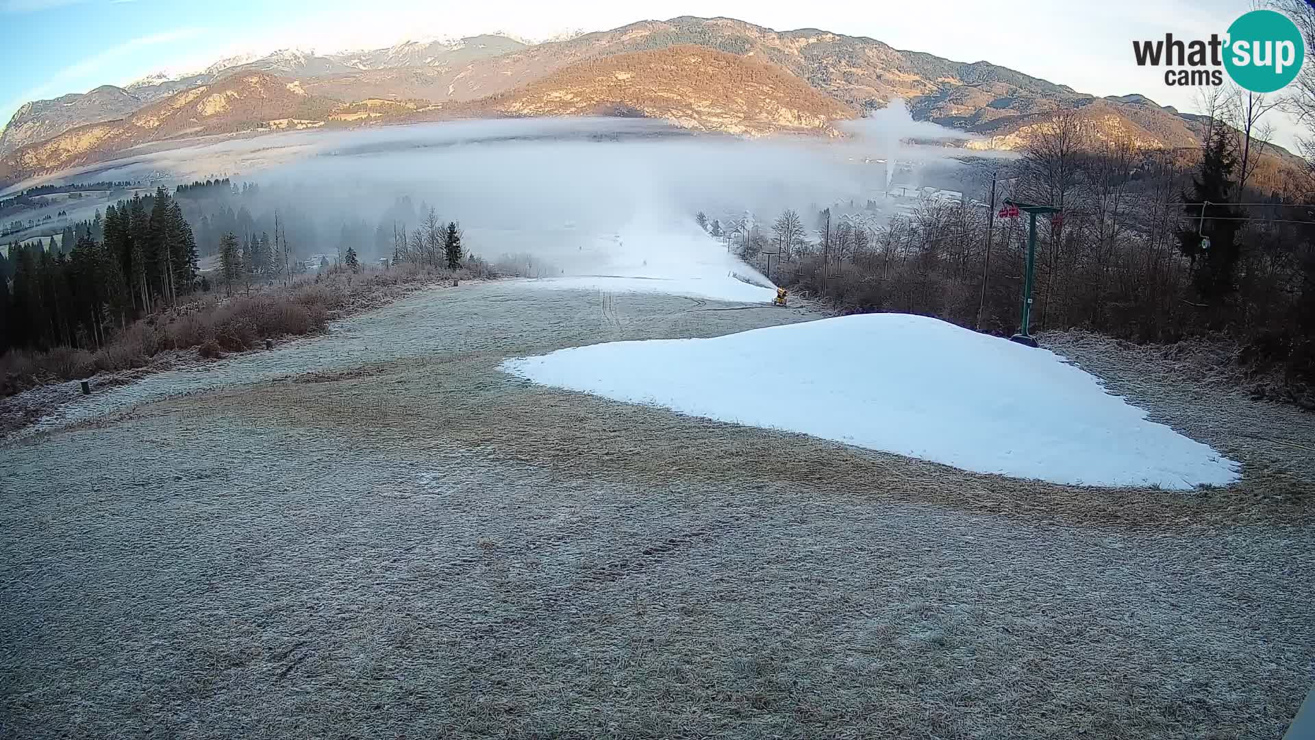 Webcam Bohinjska Bistrica – Live View from Kozji Hrbet Ski Station