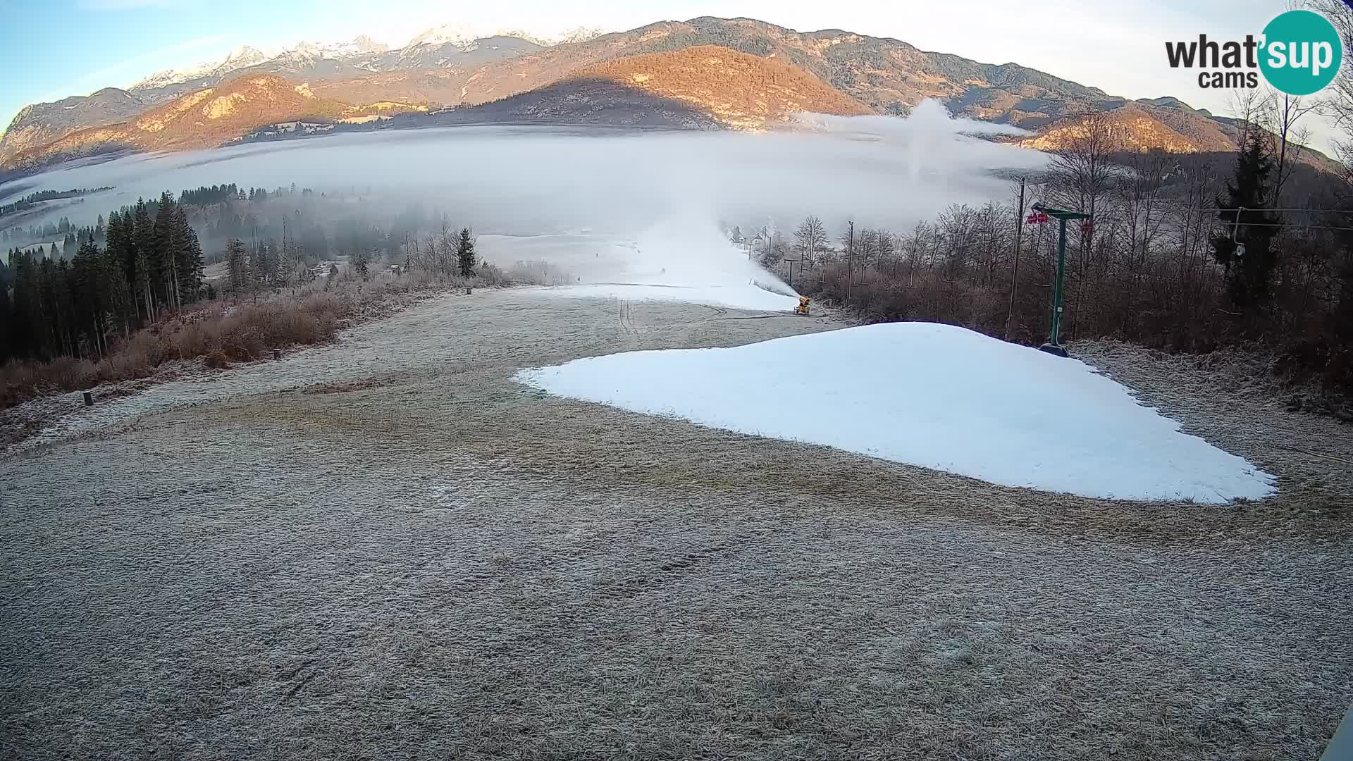 Livekamera Bohinjska Bistrica – Liveblick von der Skistation Kozji Hrbet