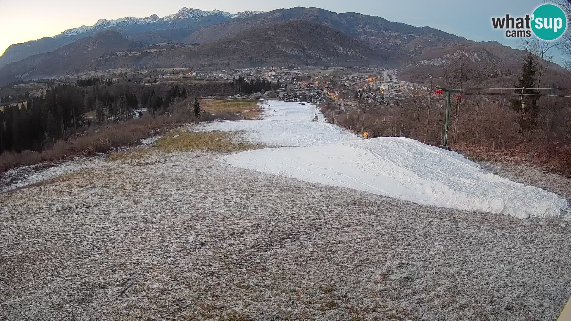 Webcam Bohinjska Bistrica – Vista live dalla stazione sciistica Kozji Hrbet