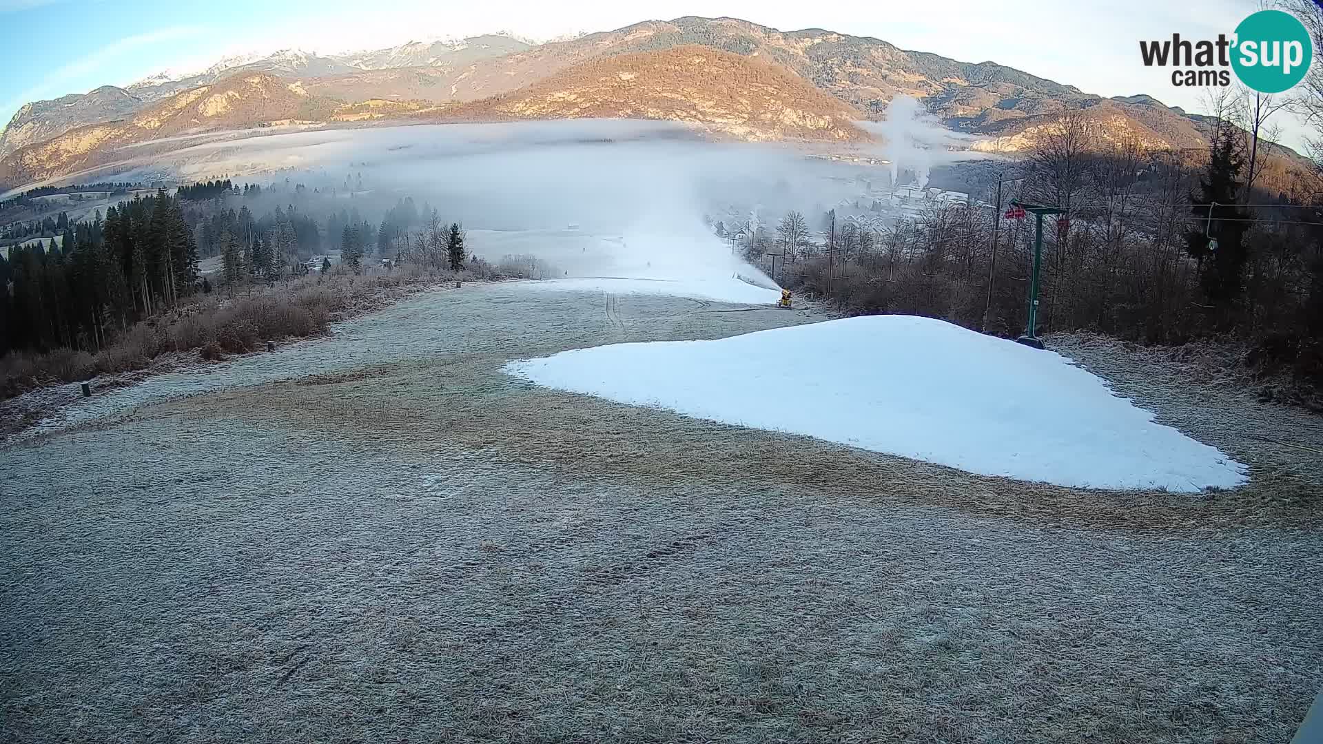 Cámara en vivo Bohinjska Bistrica – Vista en directo desde la estación de esquí Kozji Hrbet
