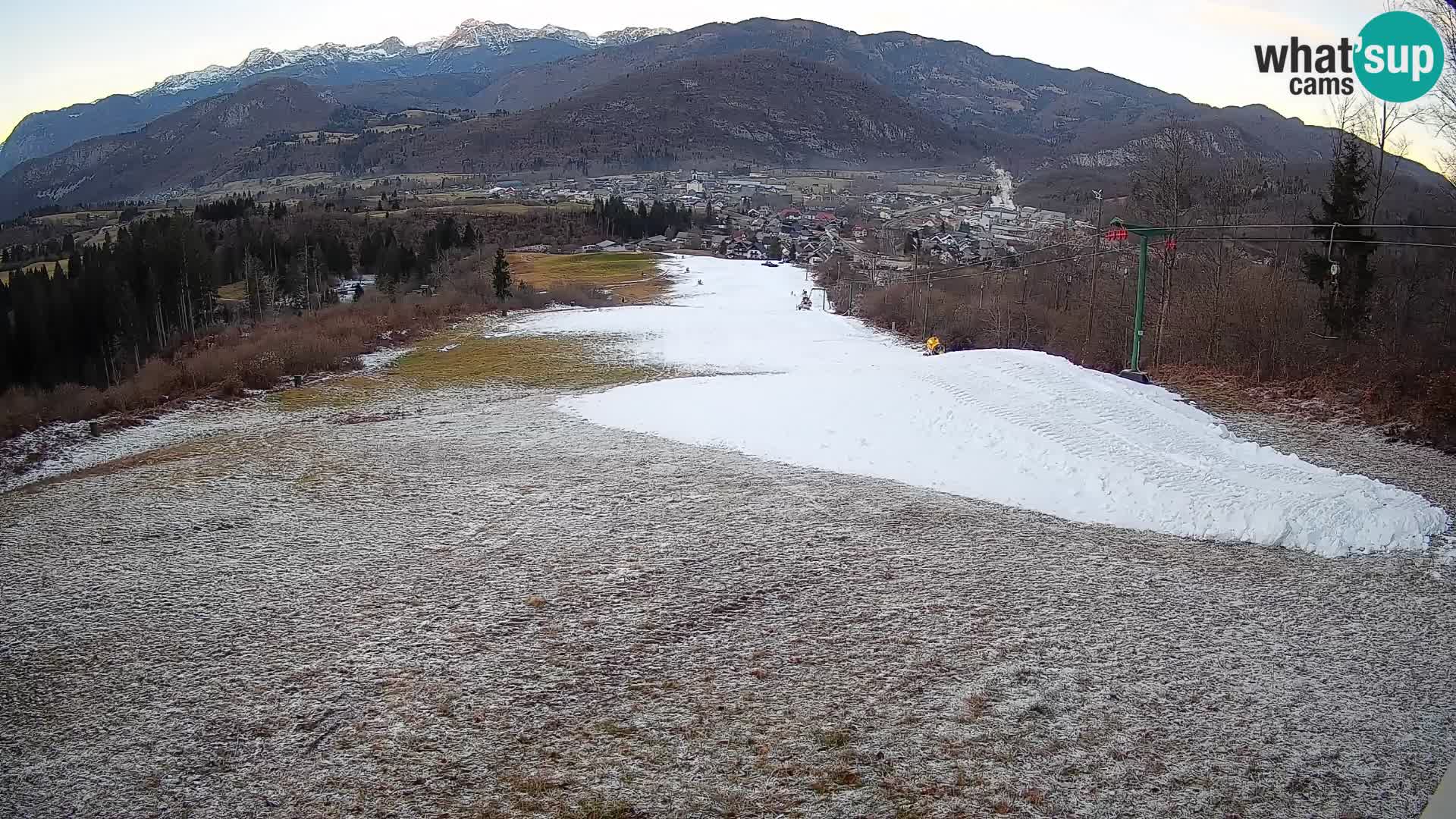 Webcam Bohinjska Bistrica – Live View from Kozji Hrbet Ski Station