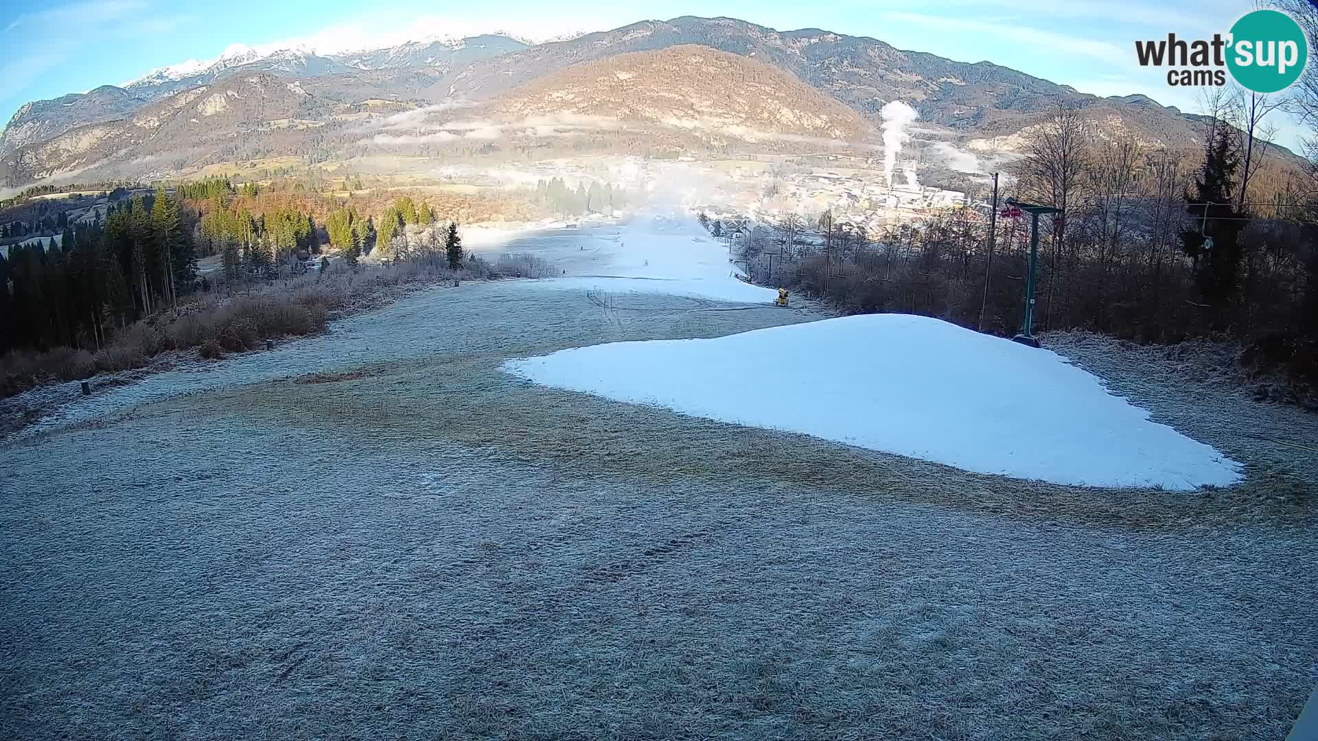 Cámara en vivo Bohinjska Bistrica – Vista en directo desde la estación de esquí Kozji Hrbet