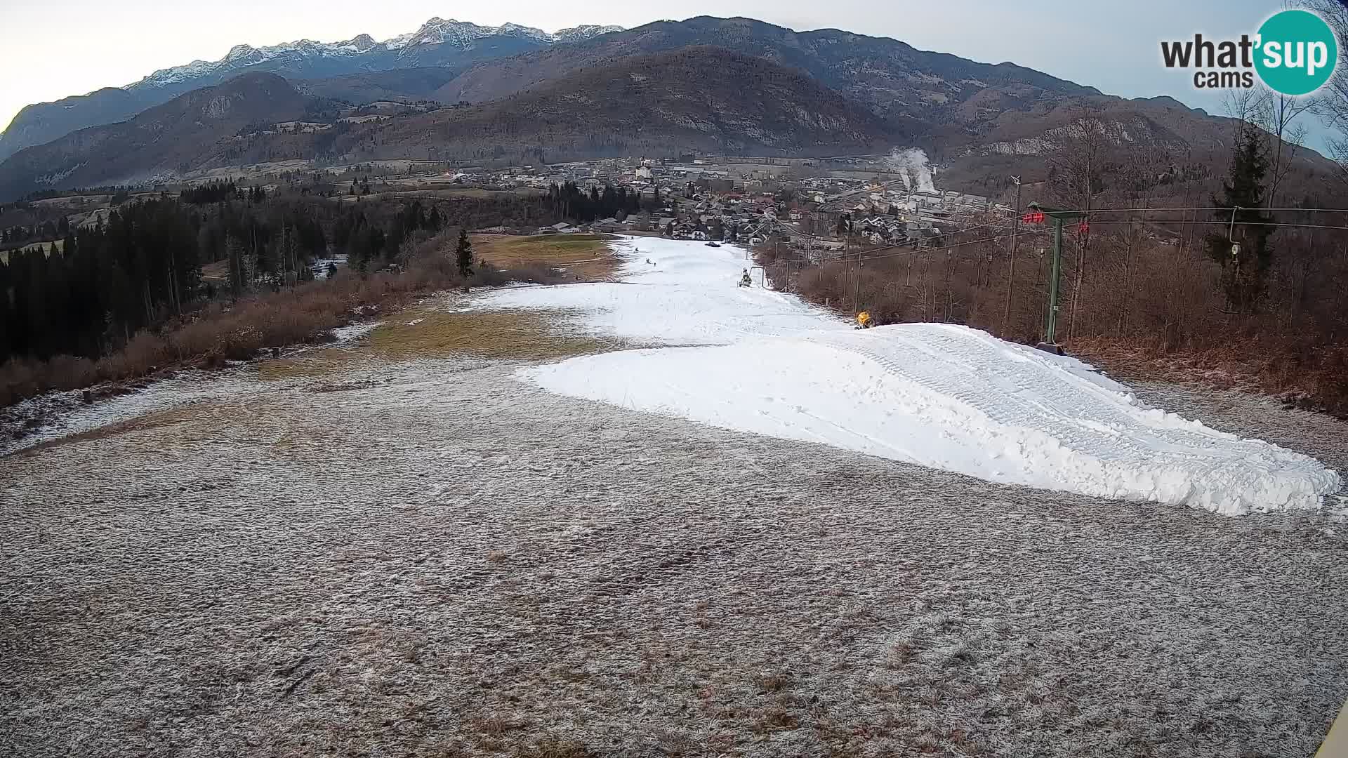 Webcam Bohinjska Bistrica – Live View from Kozji Hrbet Ski Station
