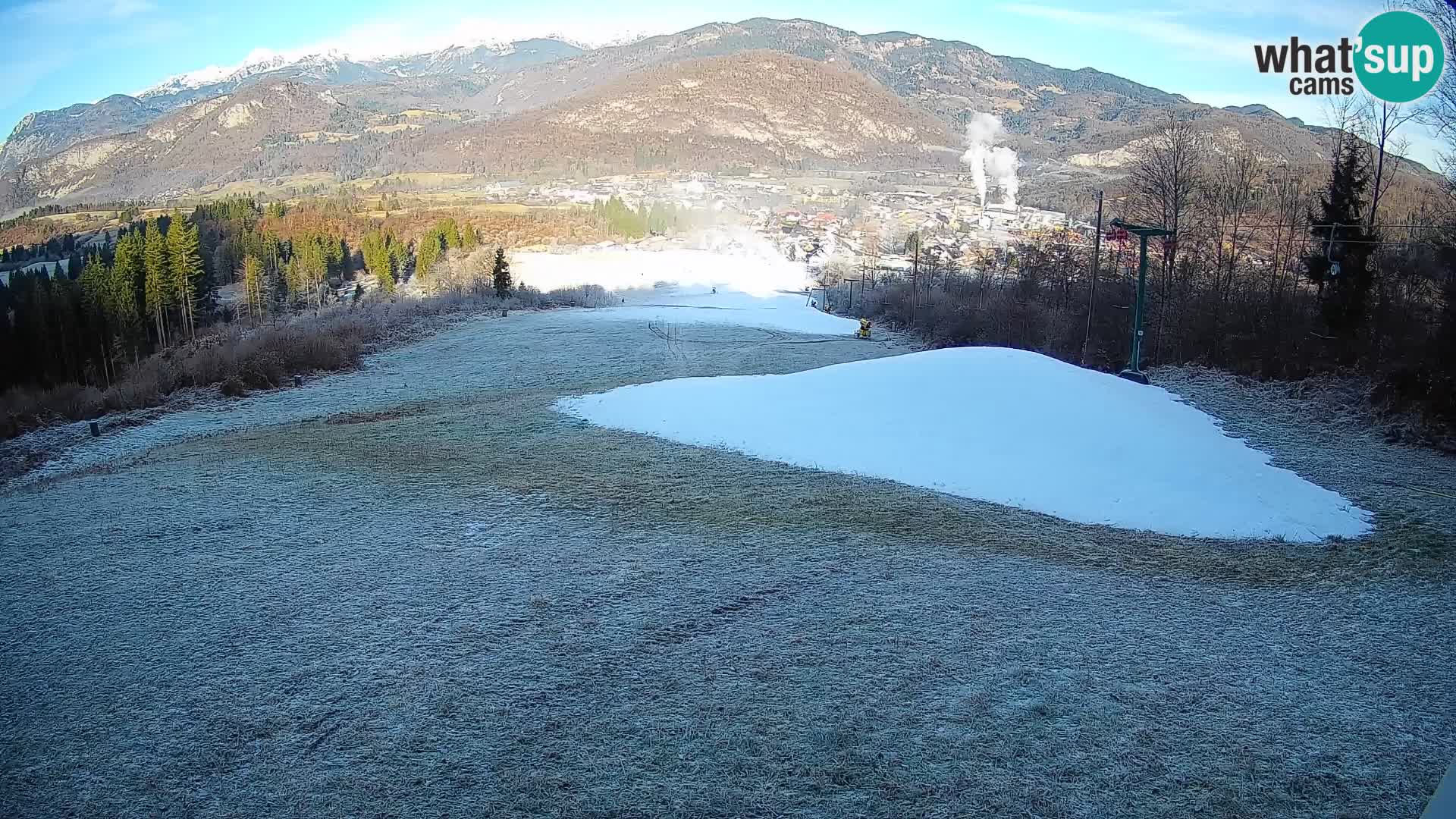 Webcam Bohinjska Bistrica – Vista live dalla stazione sciistica Kozji Hrbet