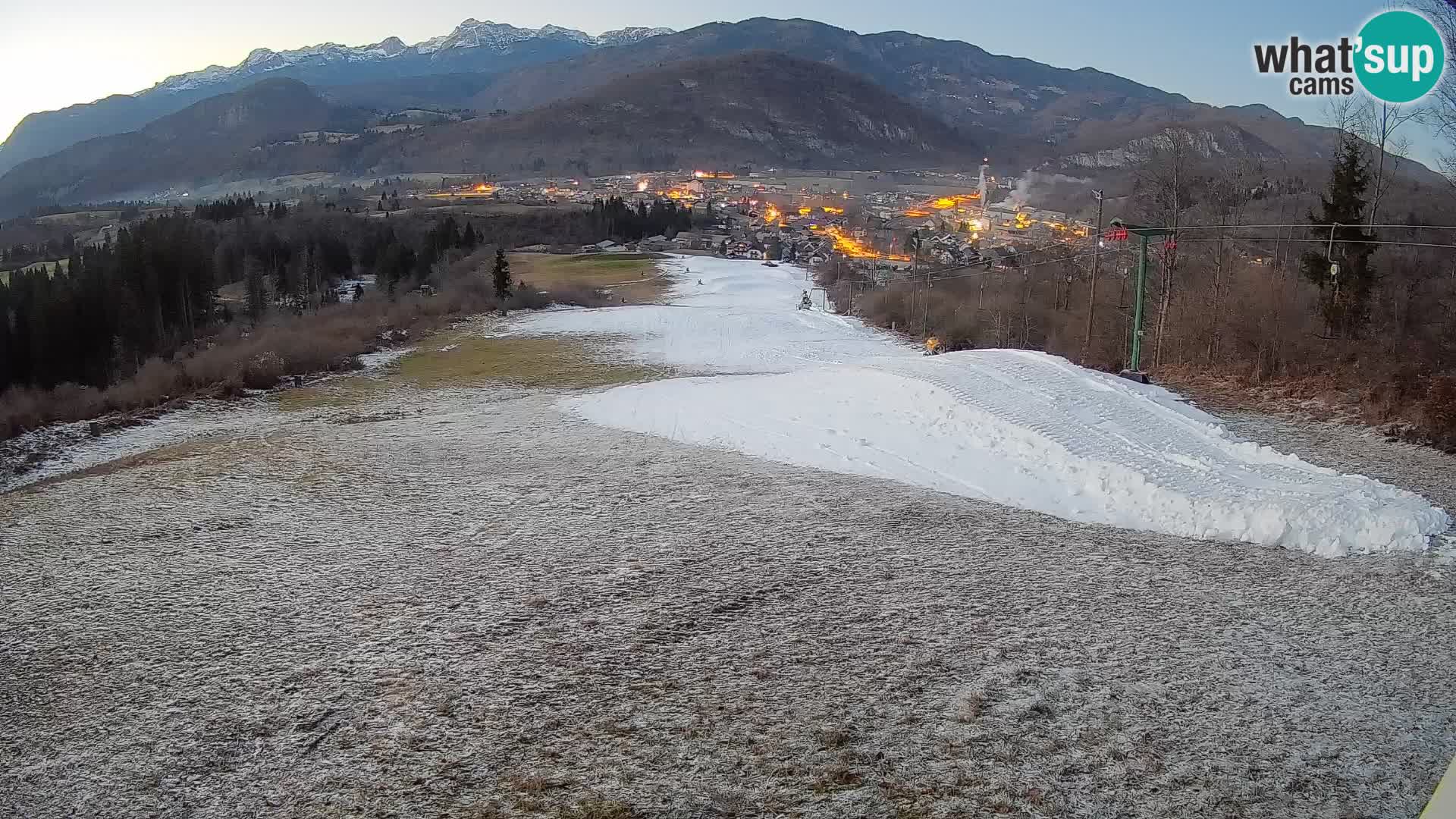 Webcam Bohinjska Bistrica – Vista live dalla stazione sciistica Kozji Hrbet