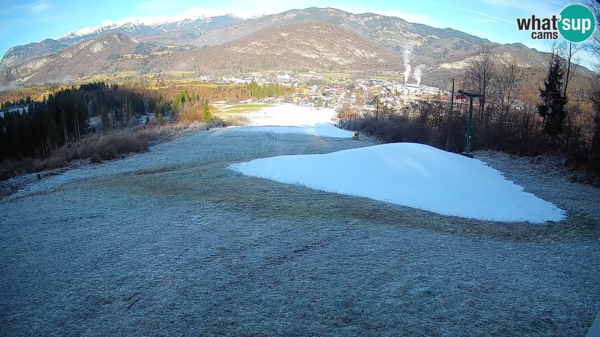 Webcam Bohinjska Bistrica – Live View from Kozji Hrbet Ski Station
