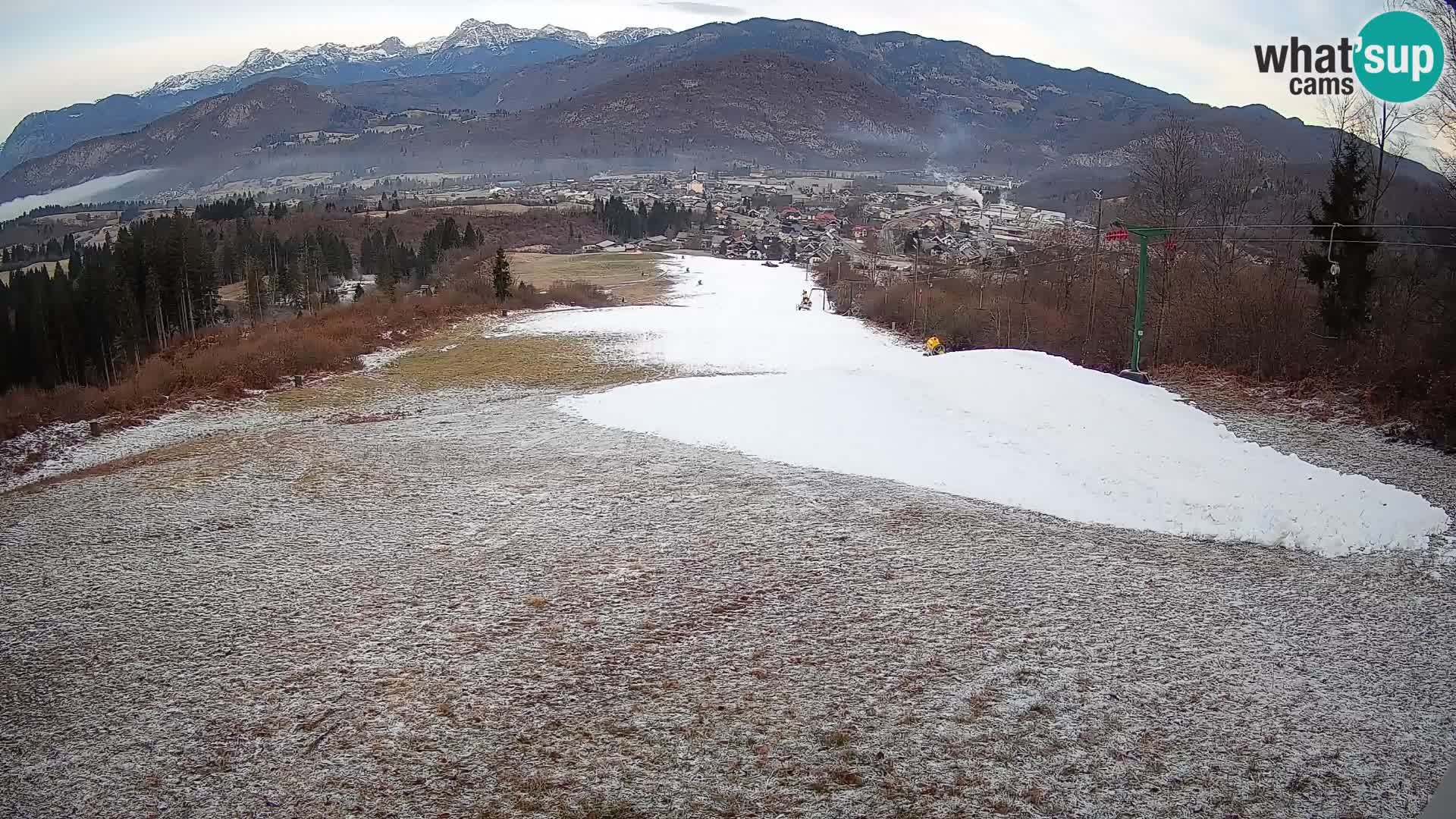 Webcam Bohinjska Bistrica – Live View from Kozji Hrbet Ski Station